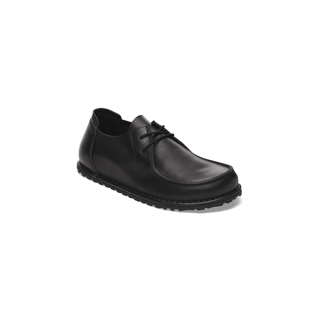 Utti Lace Black Natural Leather Shoes