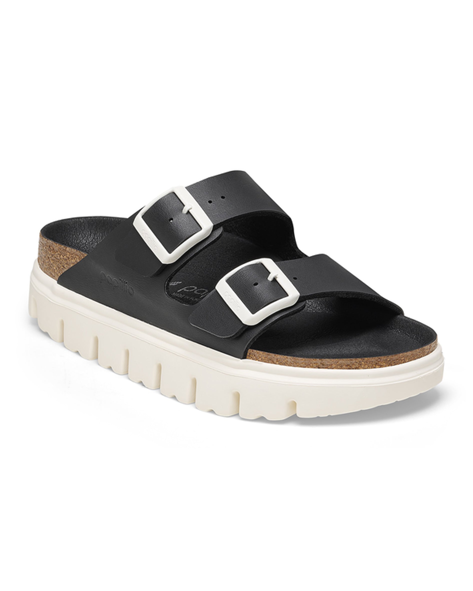 Arizona Chunky Black Birko-Flor Sandals