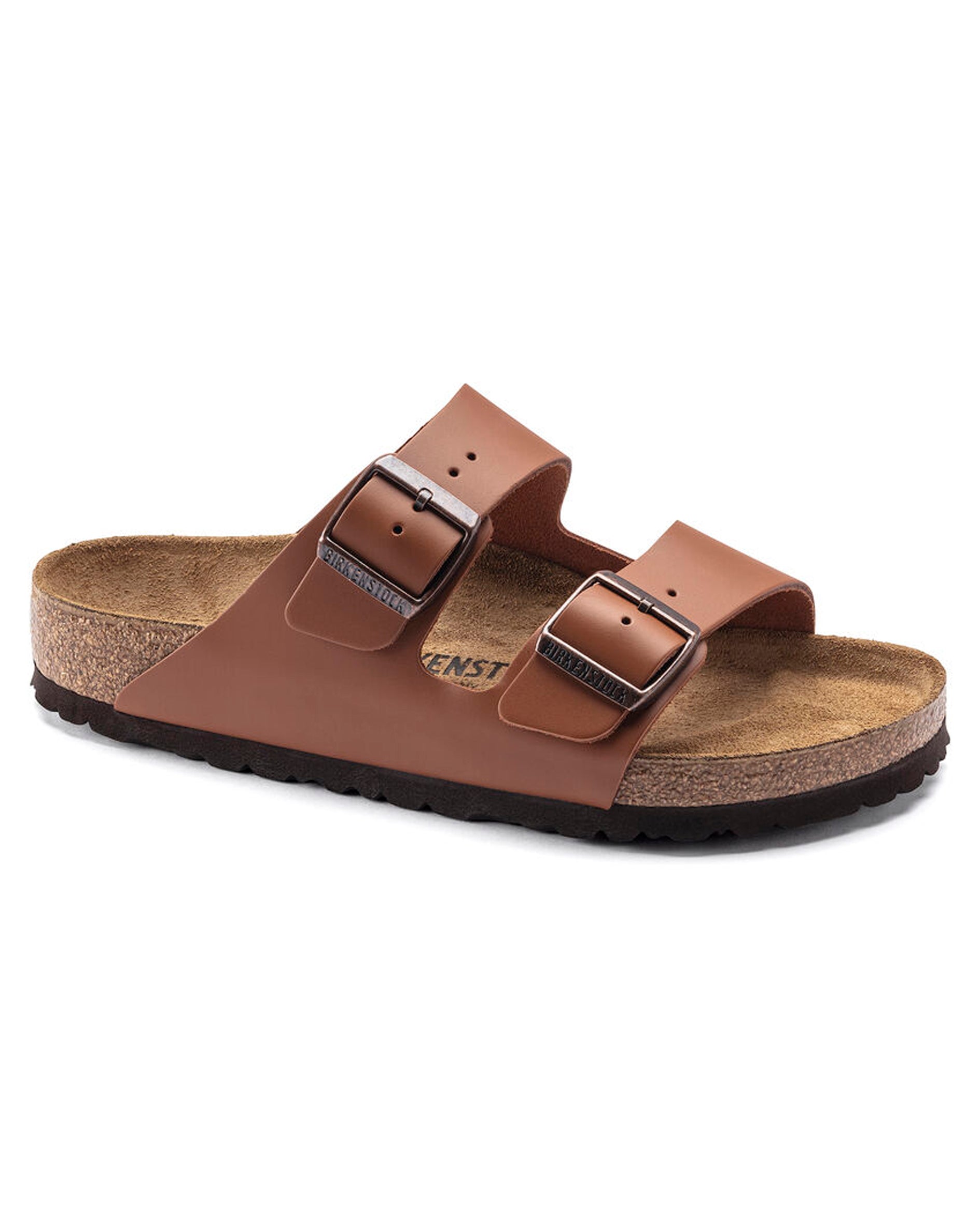 Arizona Ginger Brown Leather Sandals