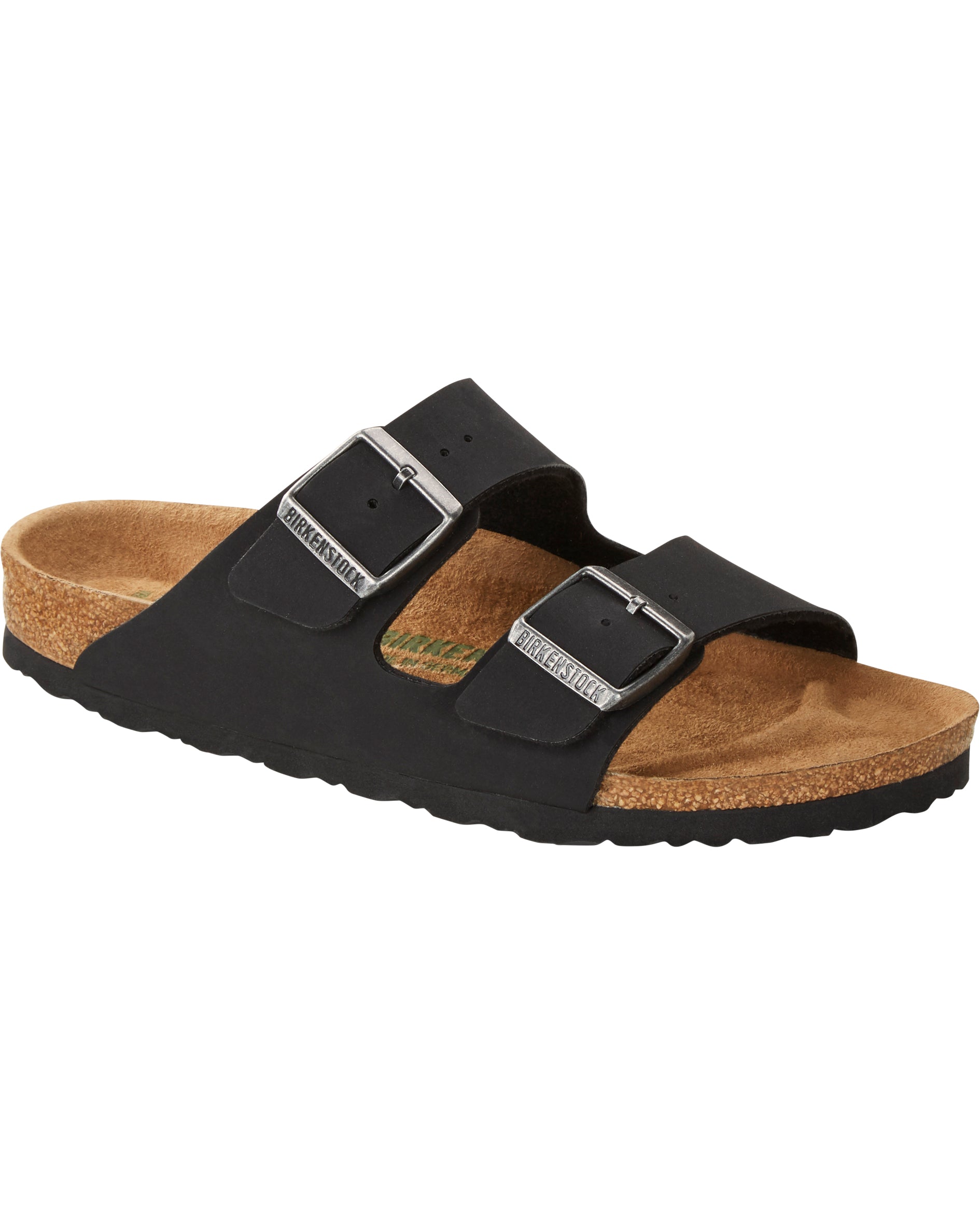 Arizona Vegan Black Birko-Flor Sandals