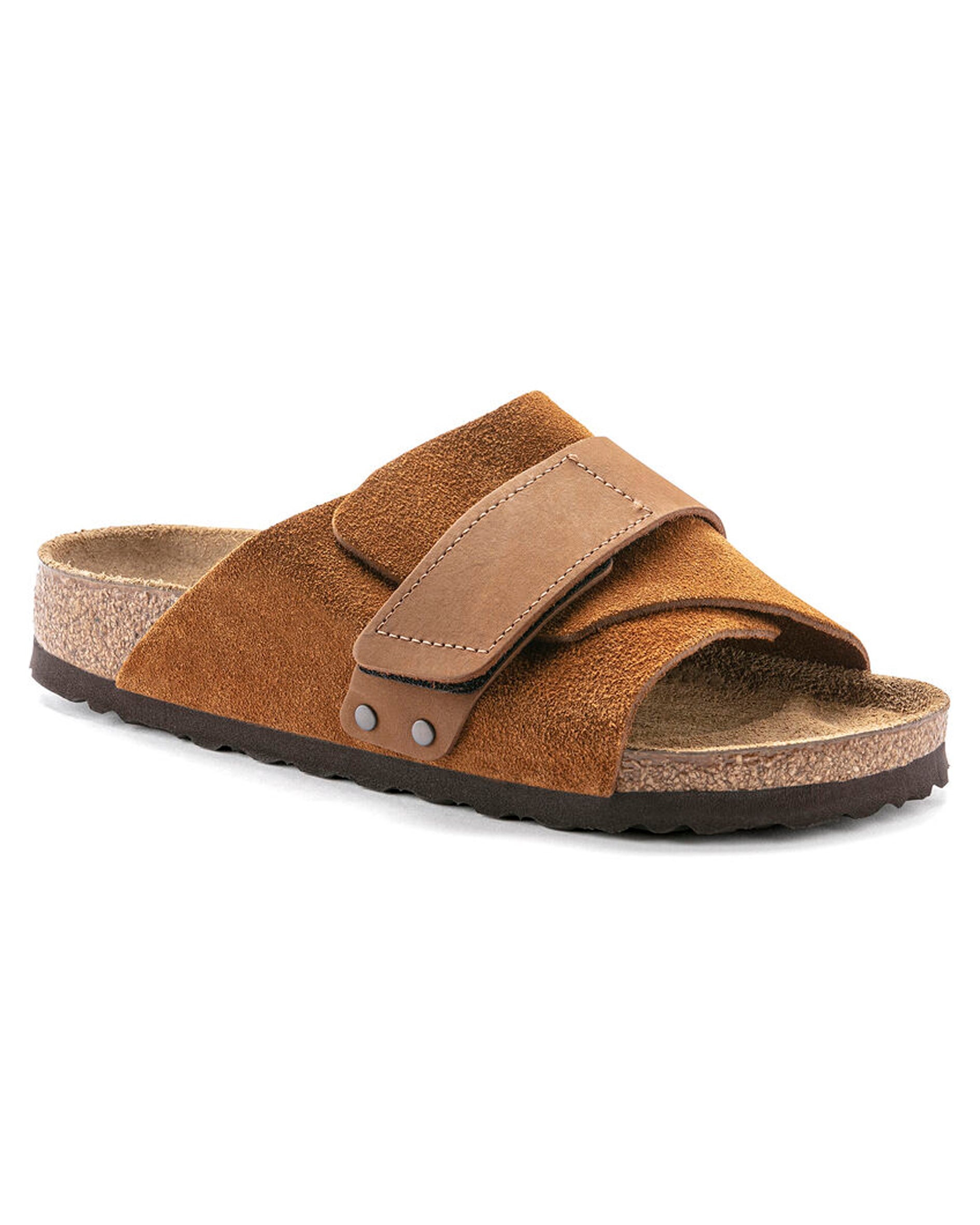 Kyoto Mink Suede Leather Sandals