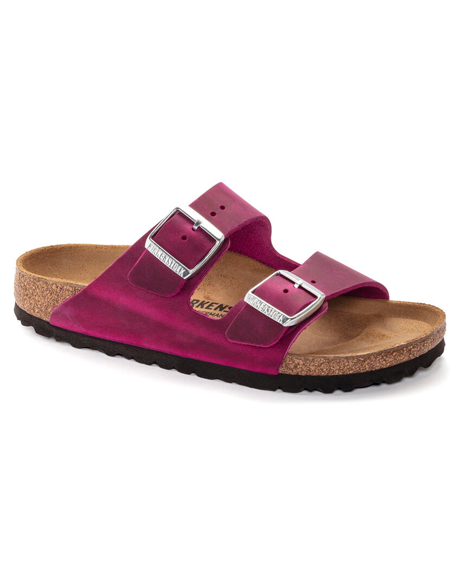 Arizona Festival Fuchsia Oiled Leather Sandals