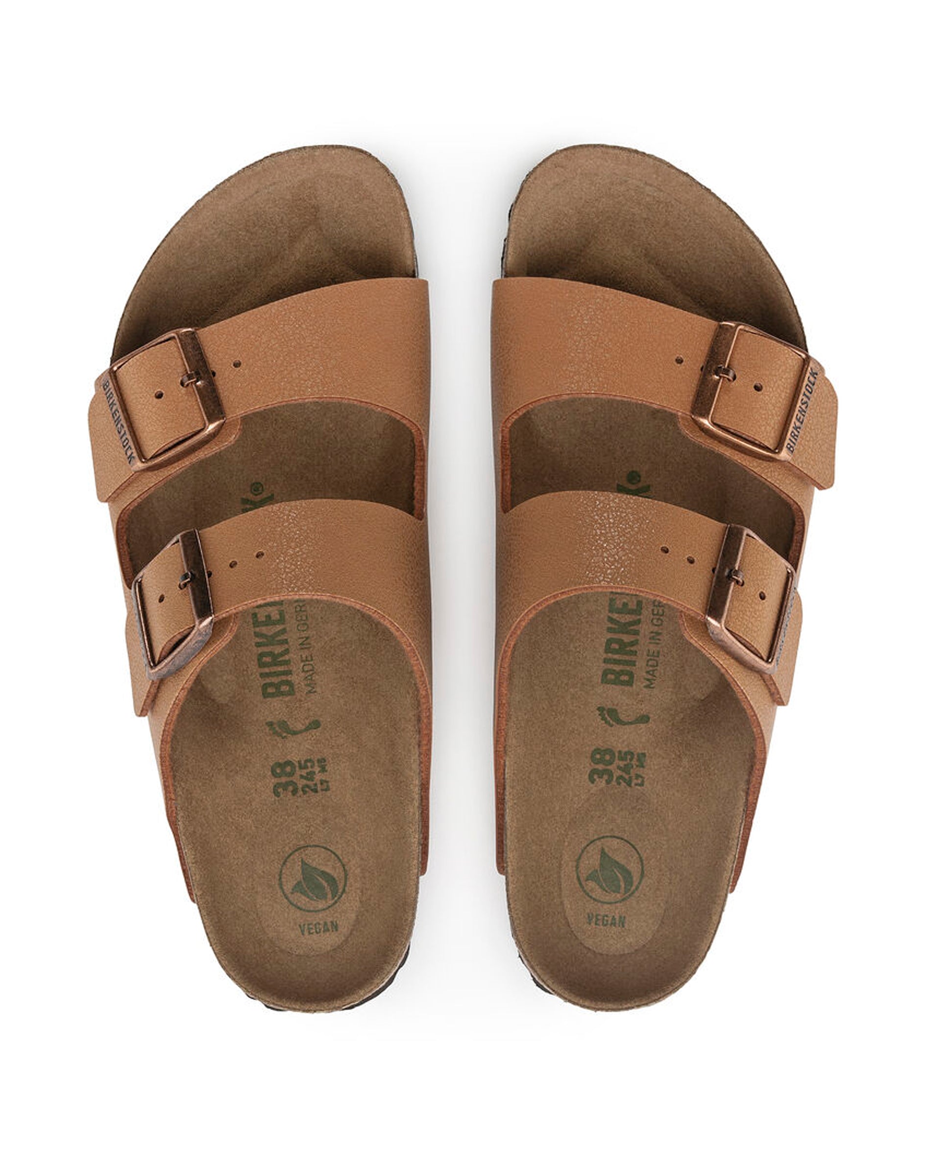 Arizona Earthy Vegan Pecan Birko-Flor Sandals