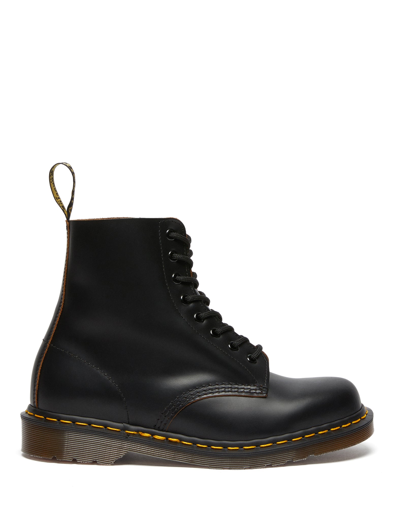 Made in England Vintage 1460 Black Quilon Leather Boots