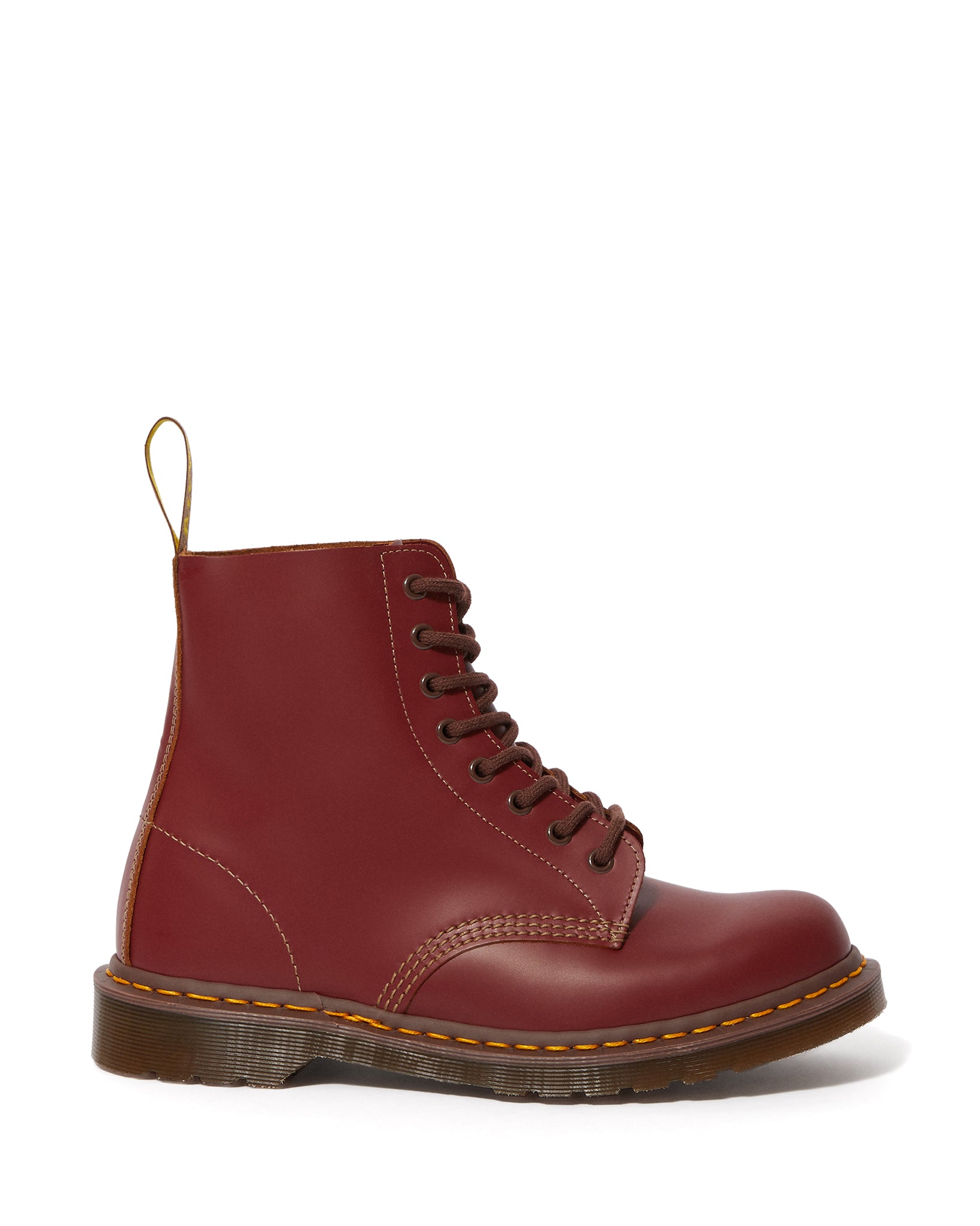 Made in England Vintage 1460 Oxblood Quilon Leather Boots