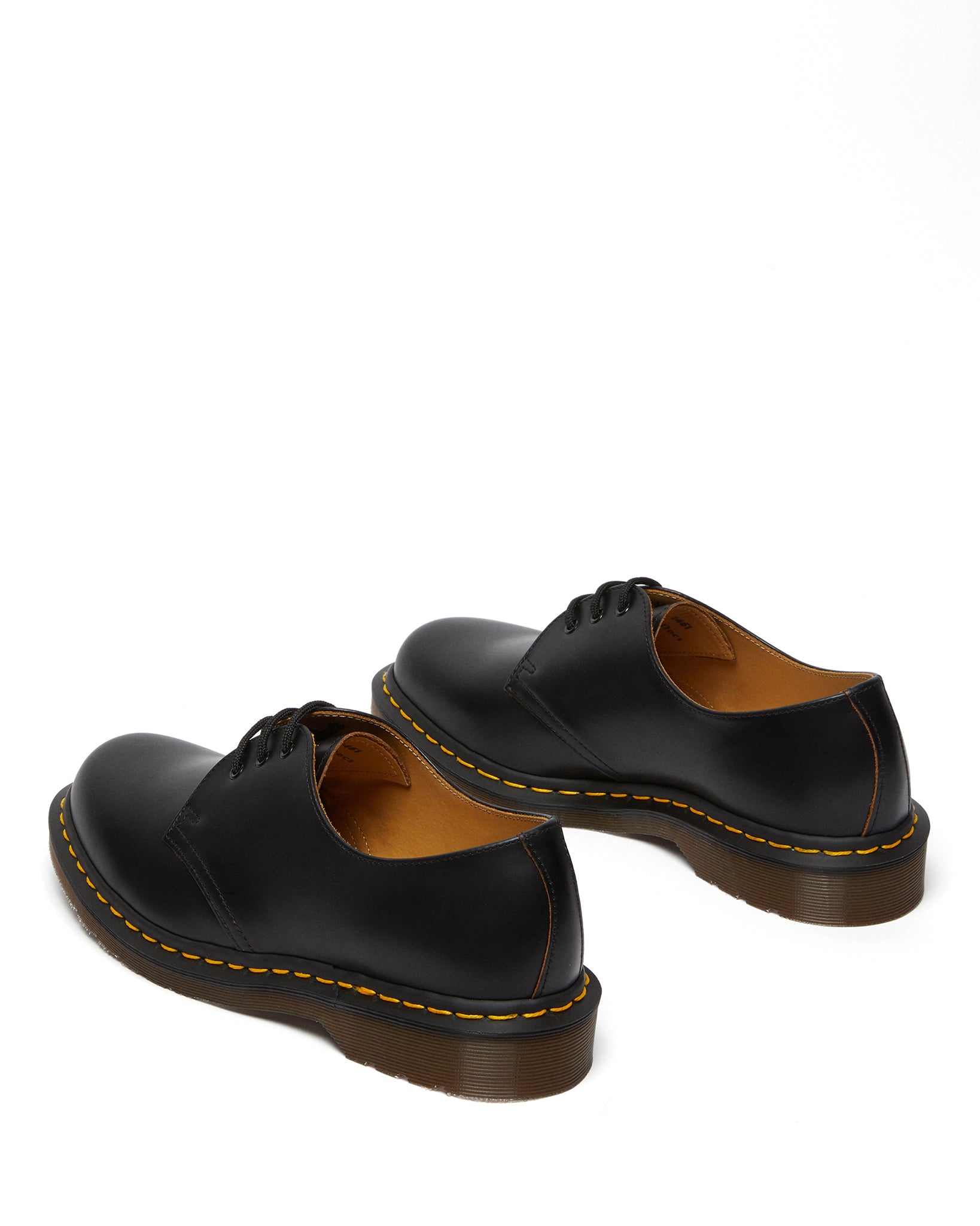 Made in England Vintage 1461 Black Quilon Leather Shoes
