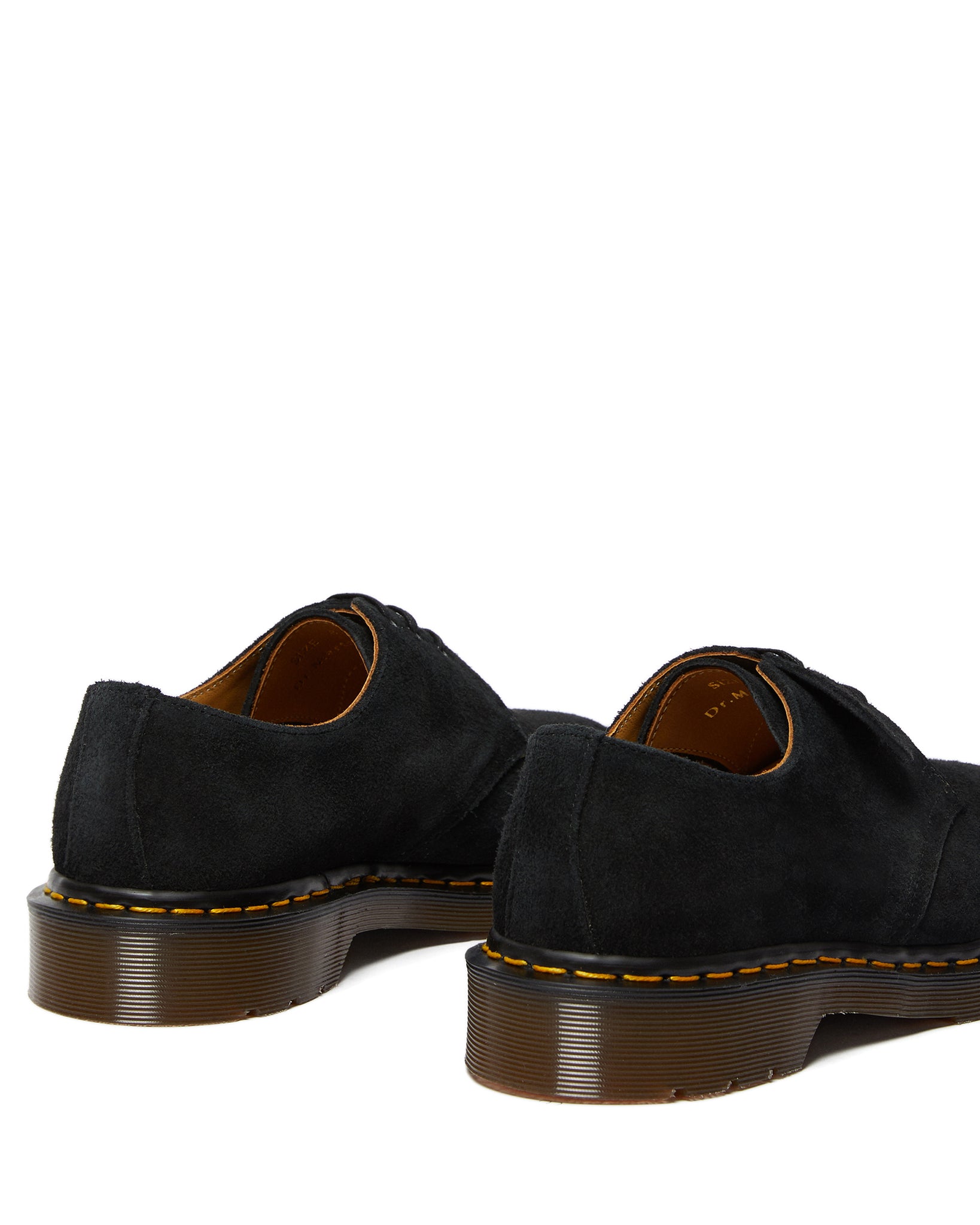 Made in England 1461 Black Desert Oasis Suede Leather Shoes