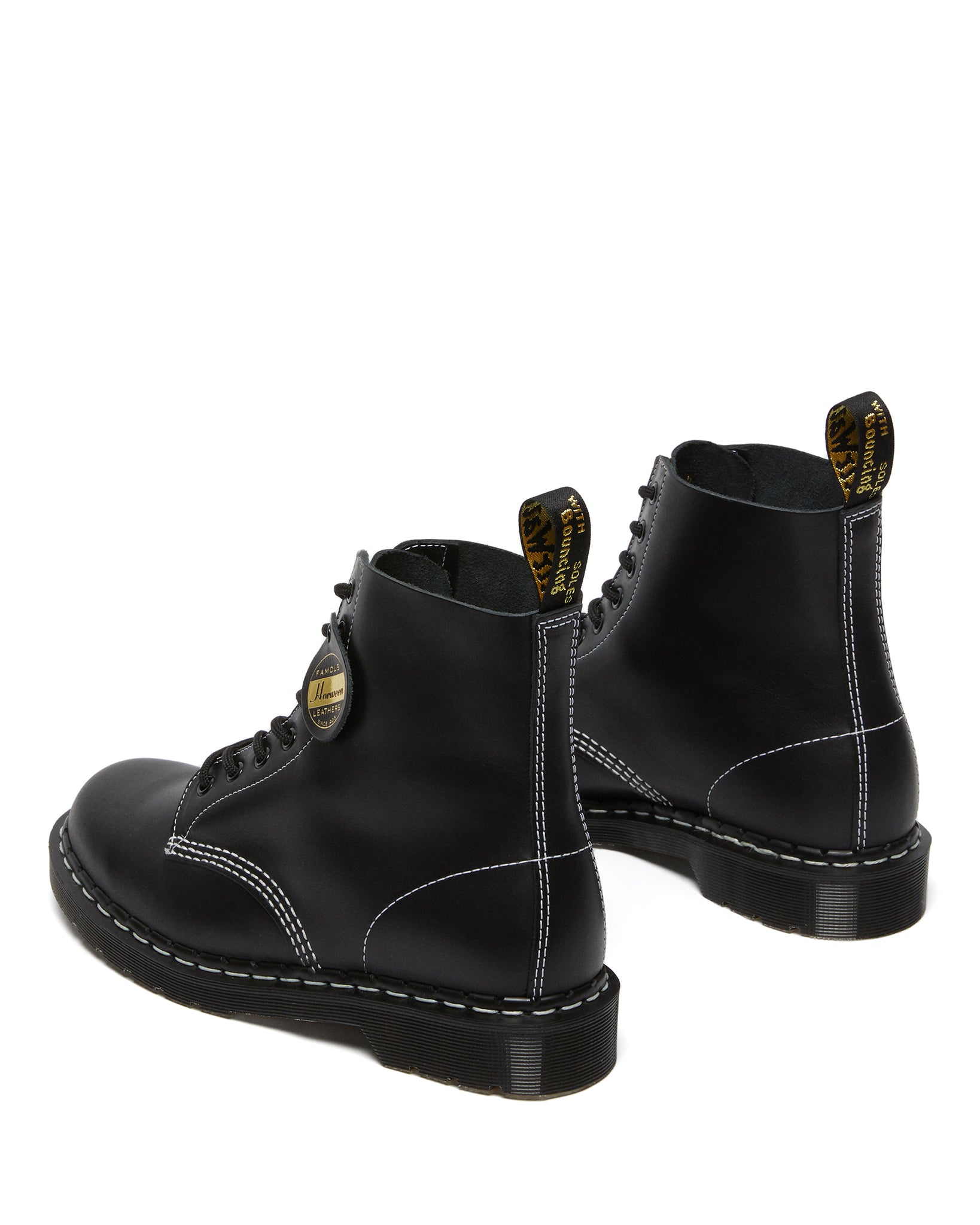 Made in England 1460 Pascal Black Cavalier Leather Boots