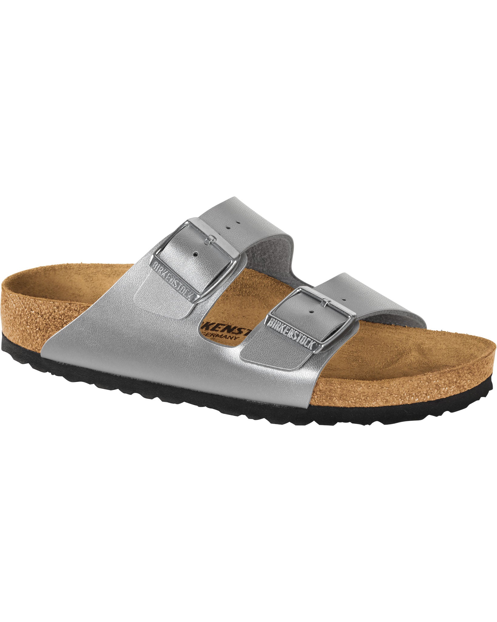 Arizona Silver Birko-Flor Sandals