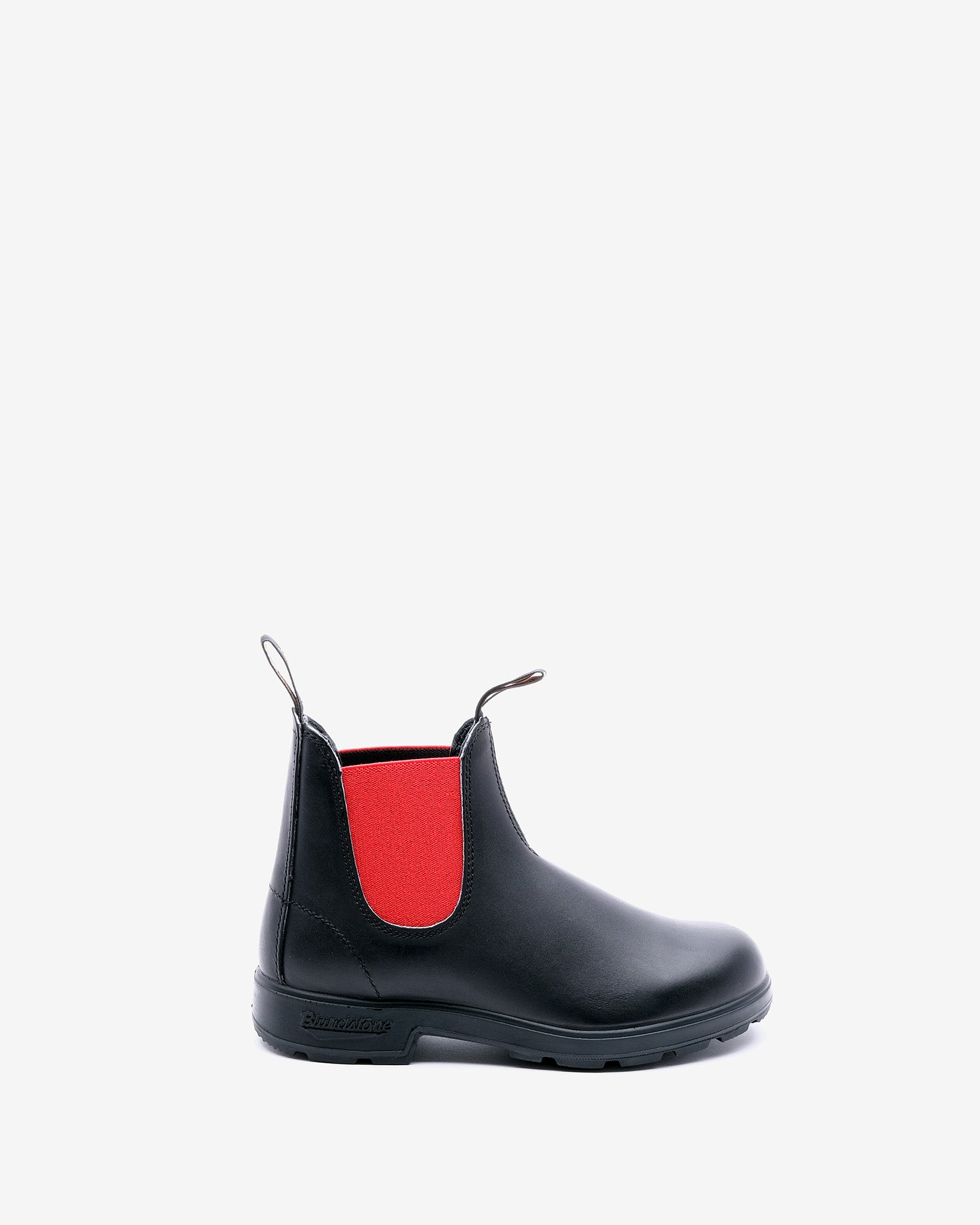 508 Black/Red Leather Boots
