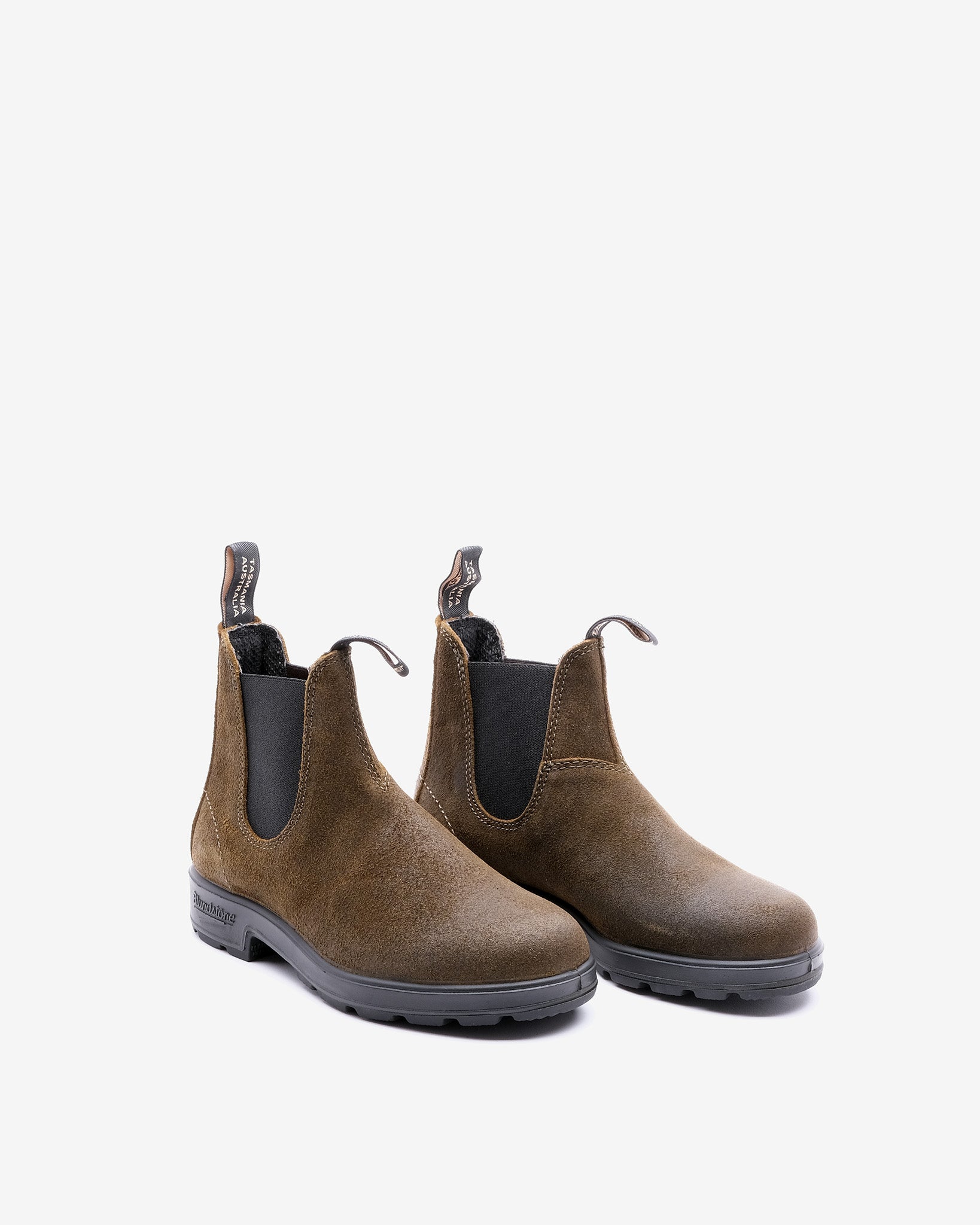 1615 Dark Olive Leather Boots