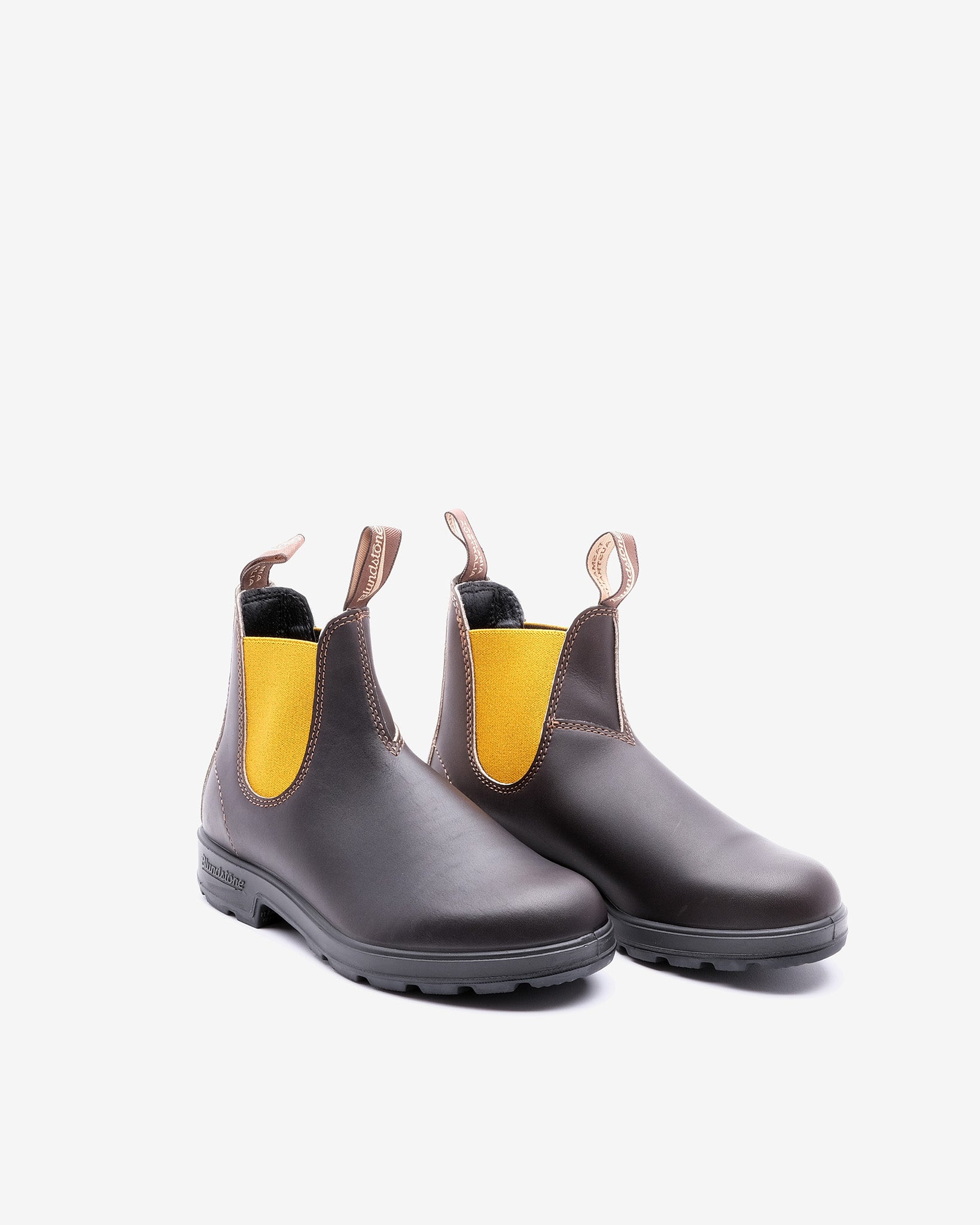 1919 Brown/Mustard Leather Boots