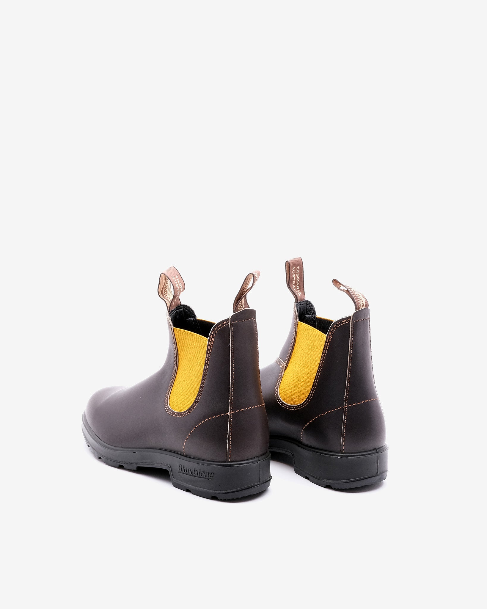 1919 Brown/Mustard Leather Boots