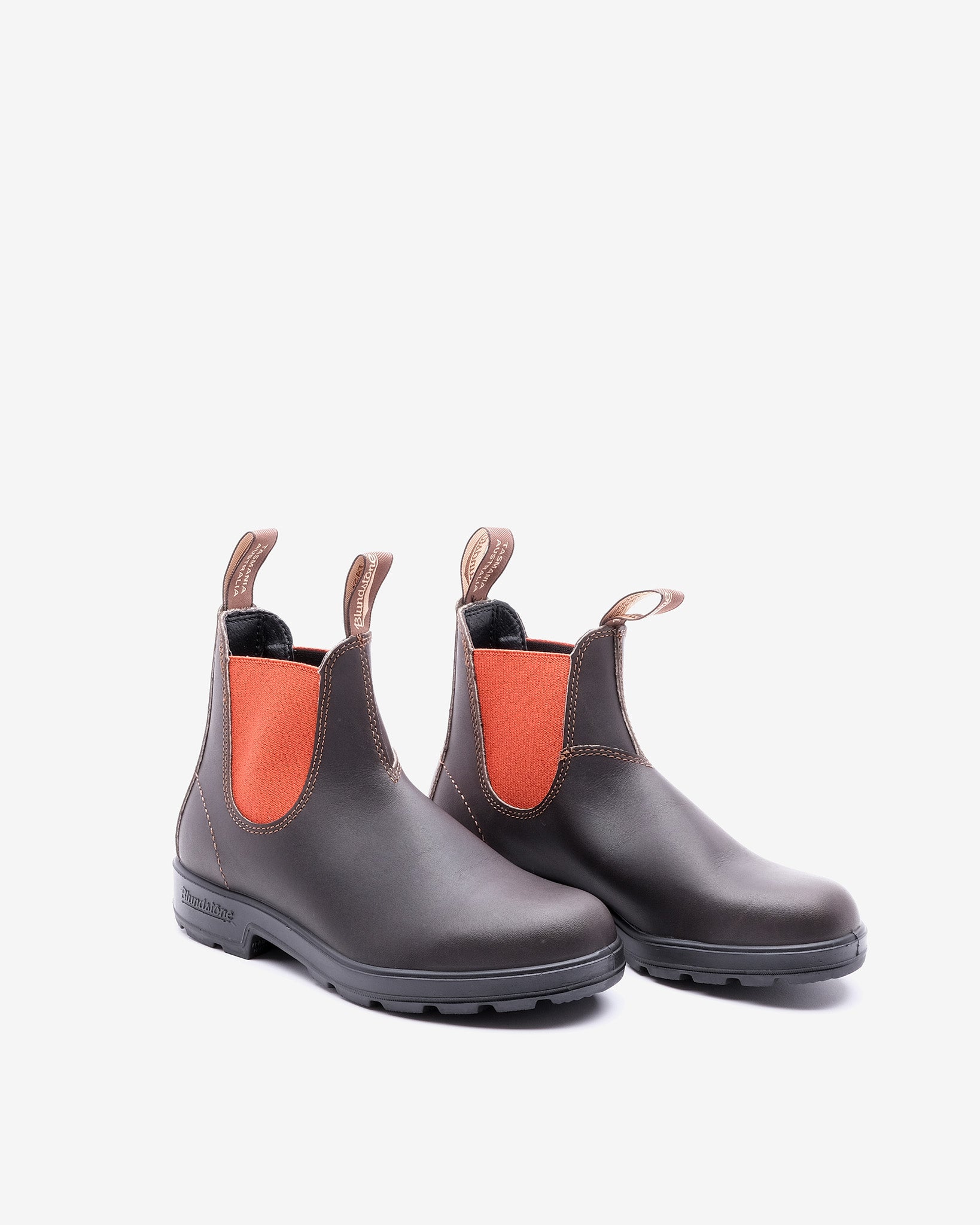 1918 Brown/Terracotta Leather Boots