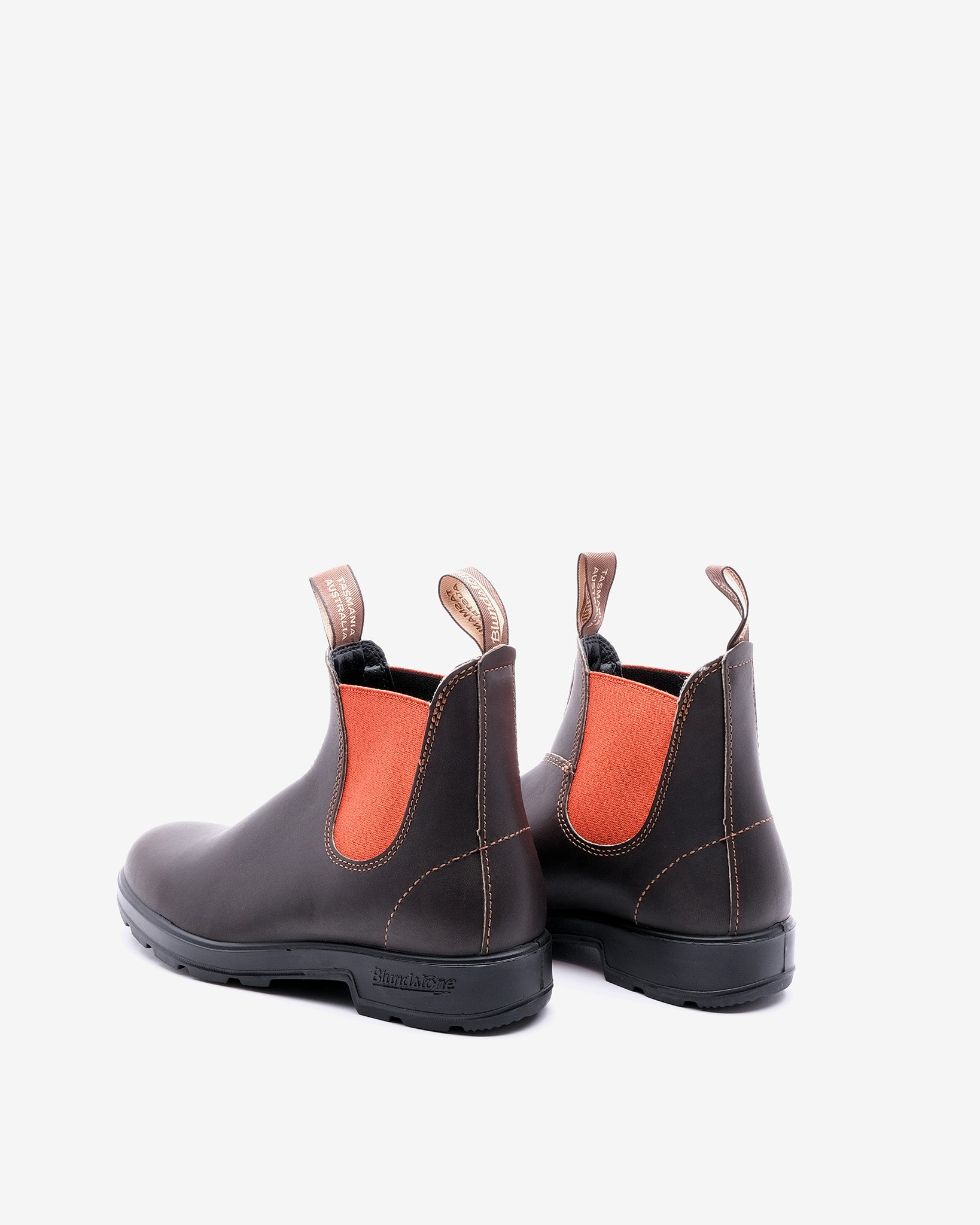 1918 Brown/Terracotta Leather Boots