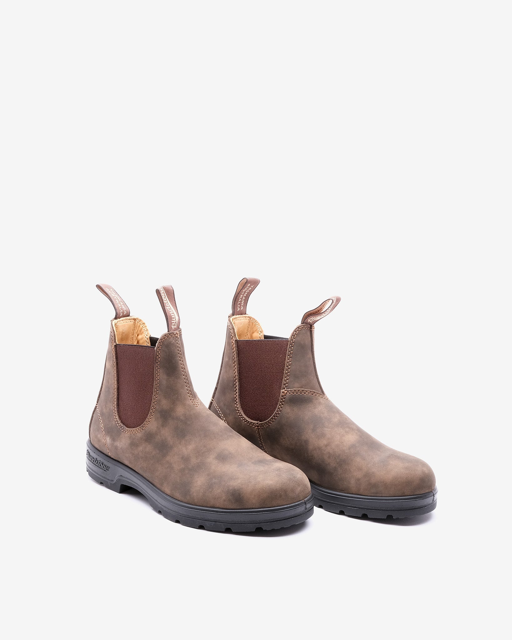 585 Rustic Brown Leather Boots
