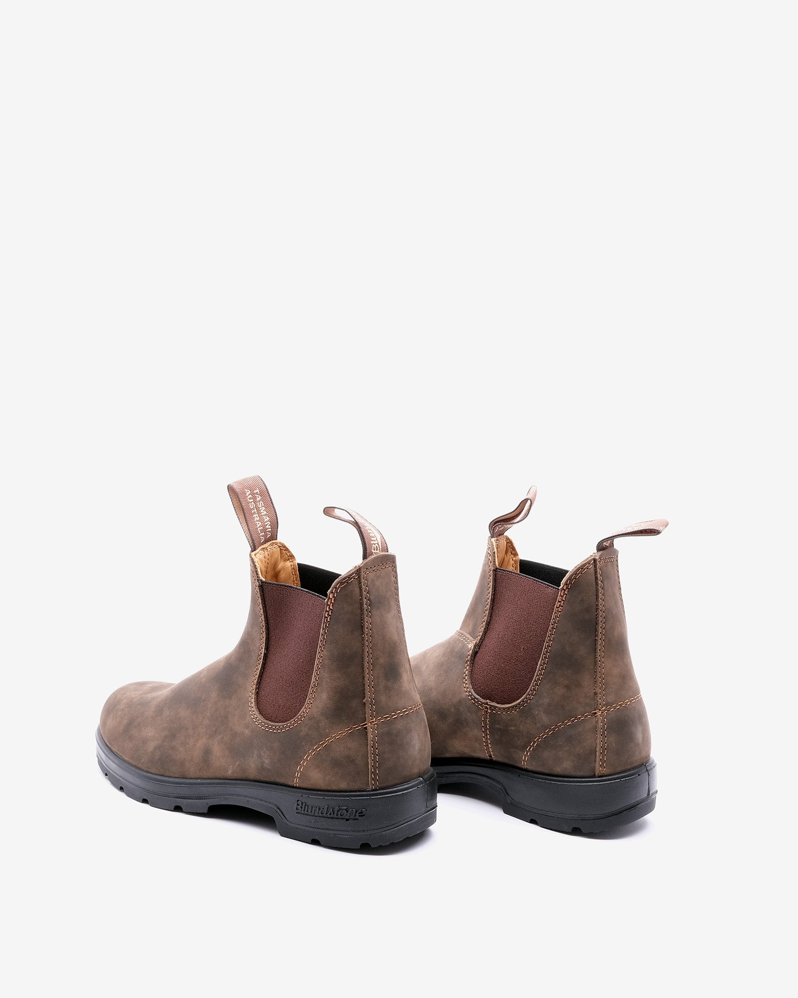 585 Rustic Brown Leather Boots