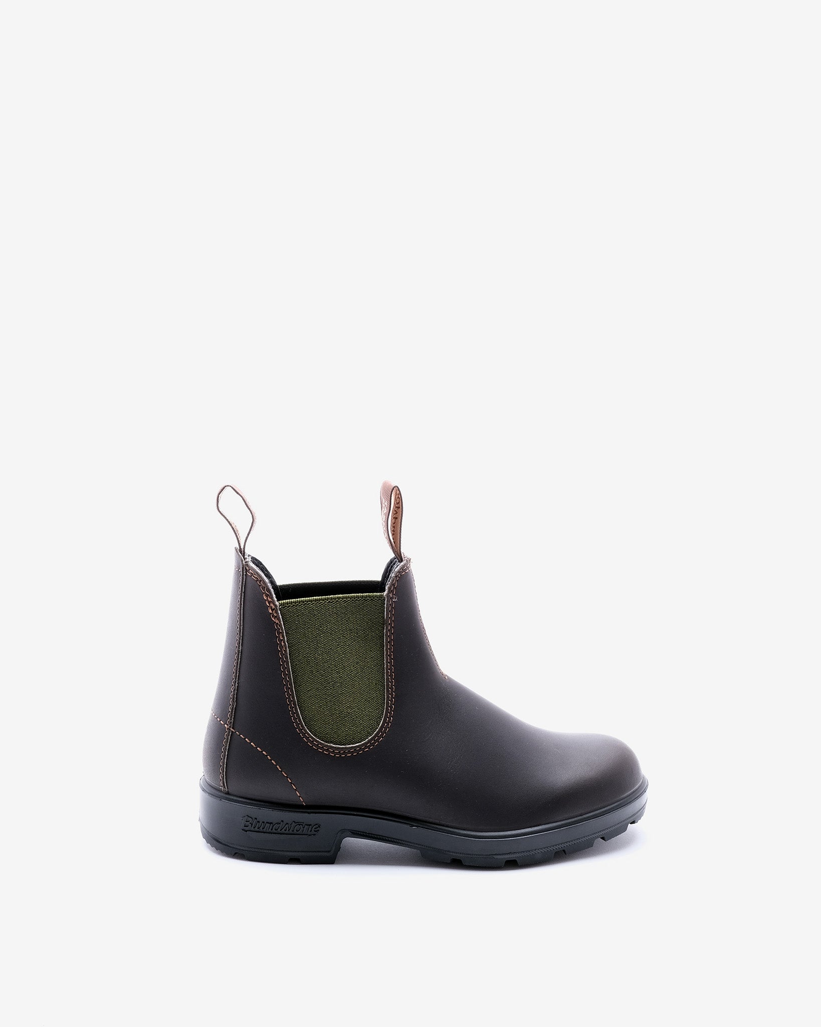 519 Brown/Olive Leather Boots