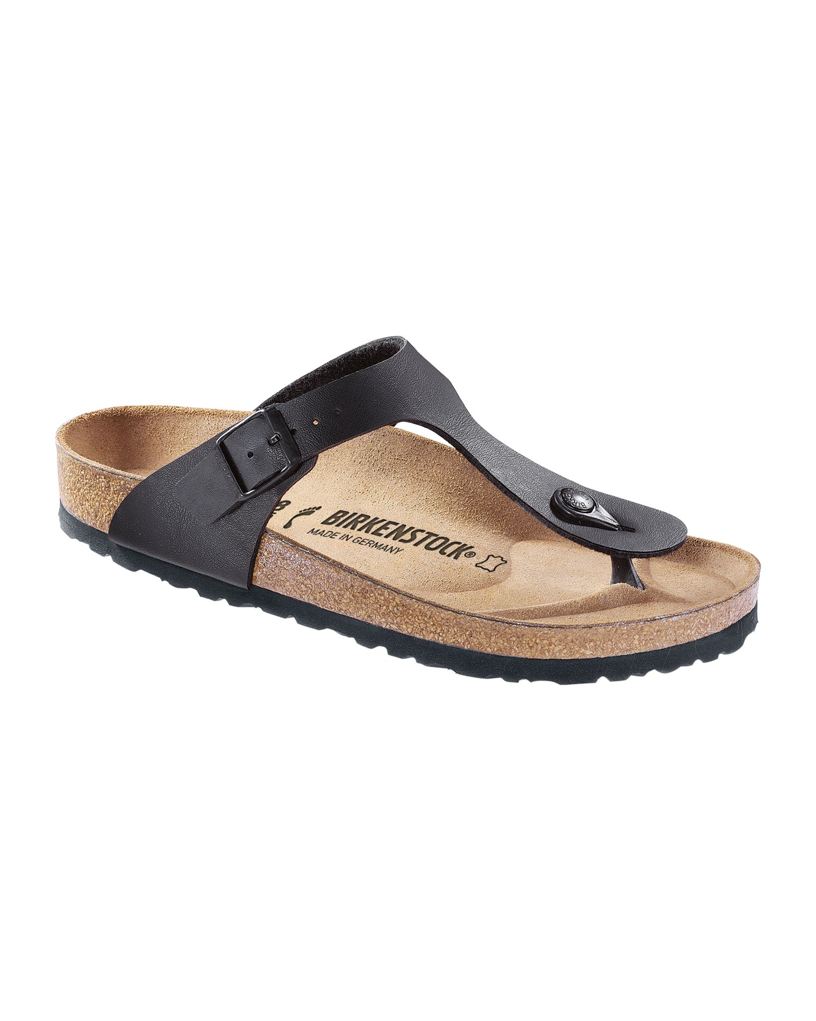 Gizeh Black Birko-Flor Sandals