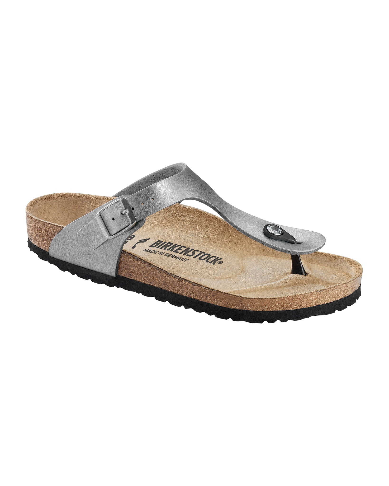 Gizeh Silver Birko-Flor Sandals