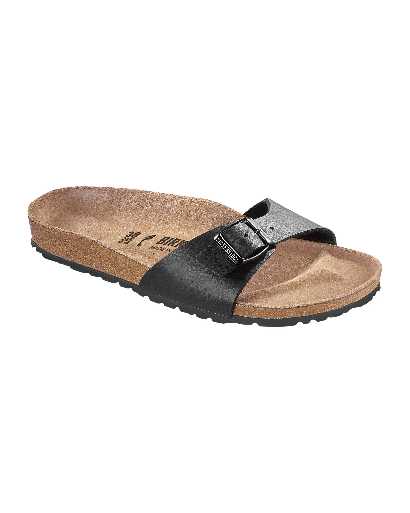 Madrid Black Birko-Flor Sandals