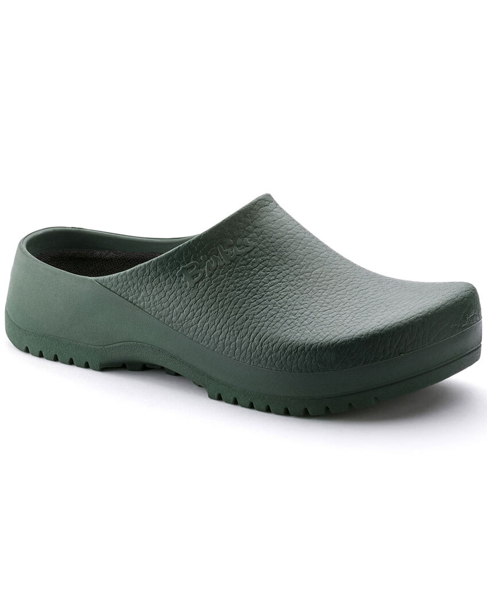 Super Birki Green Clogs