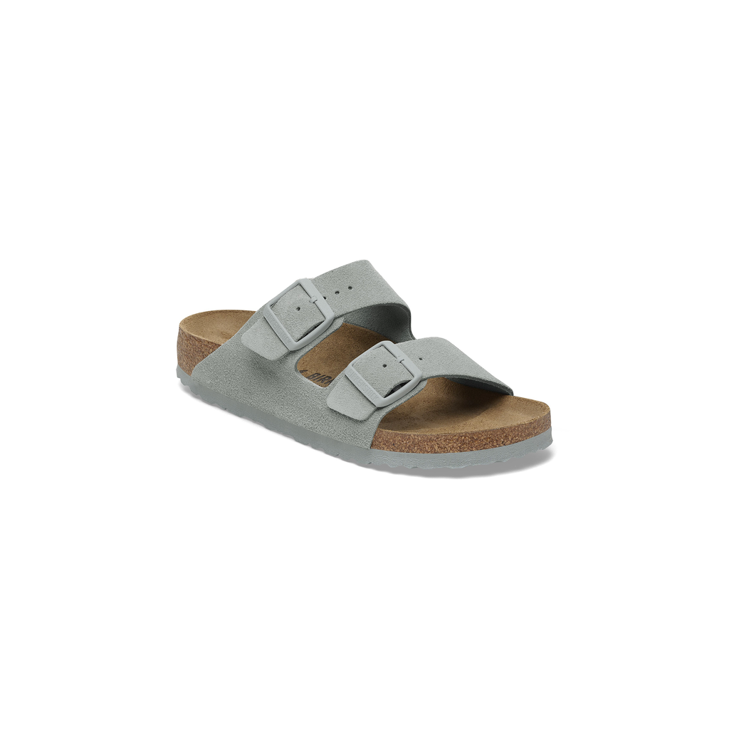 Arizona Pure Sage Suede Leather Sandals
