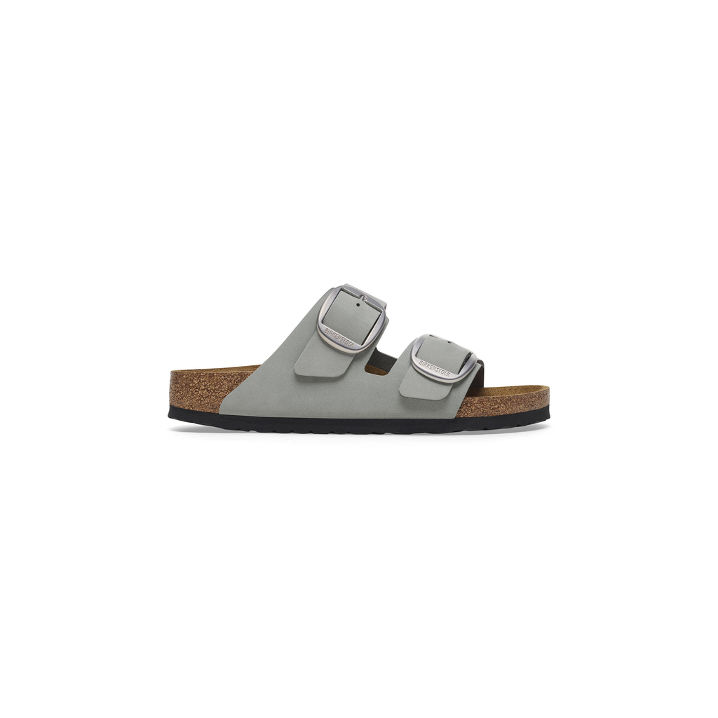 Arizona Big Buckle Pure Sage Nubuck Leather Sandals