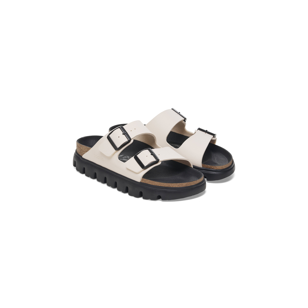 Arizona Chunky Eggshell/Black Birko-Flor Sandals