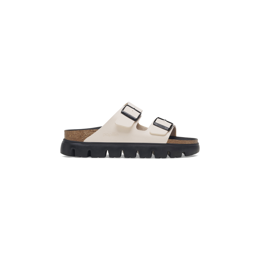 Arizona Chunky Eggshell/Black Birko-Flor Sandals