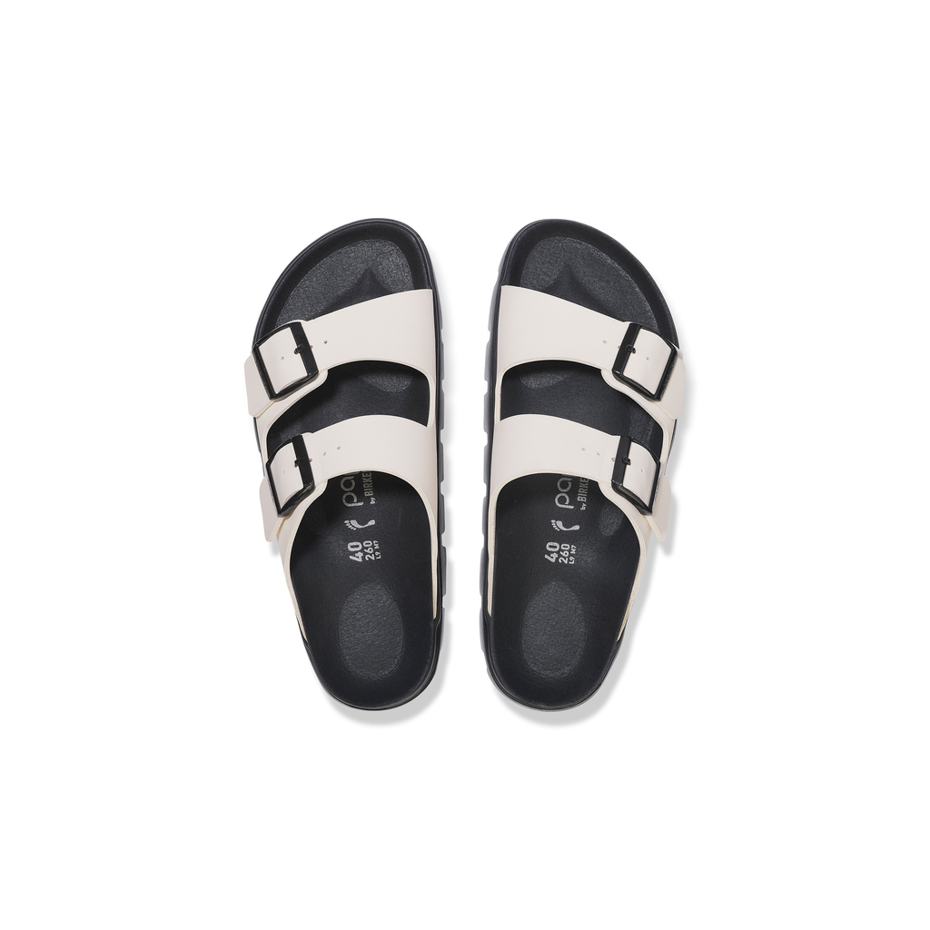 Arizona Chunky Eggshell/Black Birko-Flor Sandals