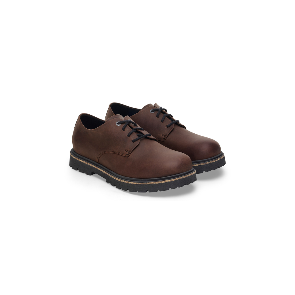 Highwood Lace Low Habana Oiled Leather Shoes