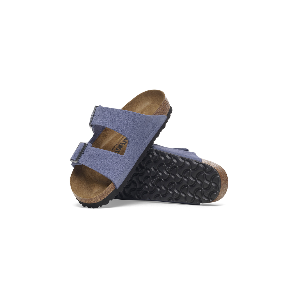 Arizona Purple Dusk Suede Leather Sandals