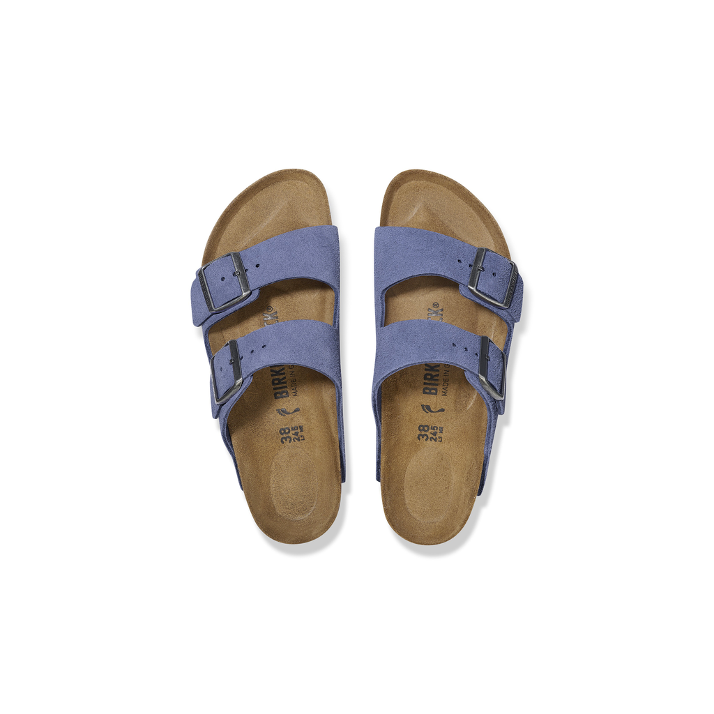 Arizona Purple Dusk Suede Leather Sandals