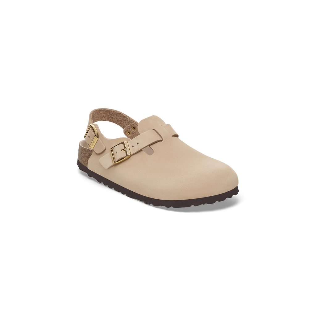 Tokio Sandcastle Nubuck Leather Clogs