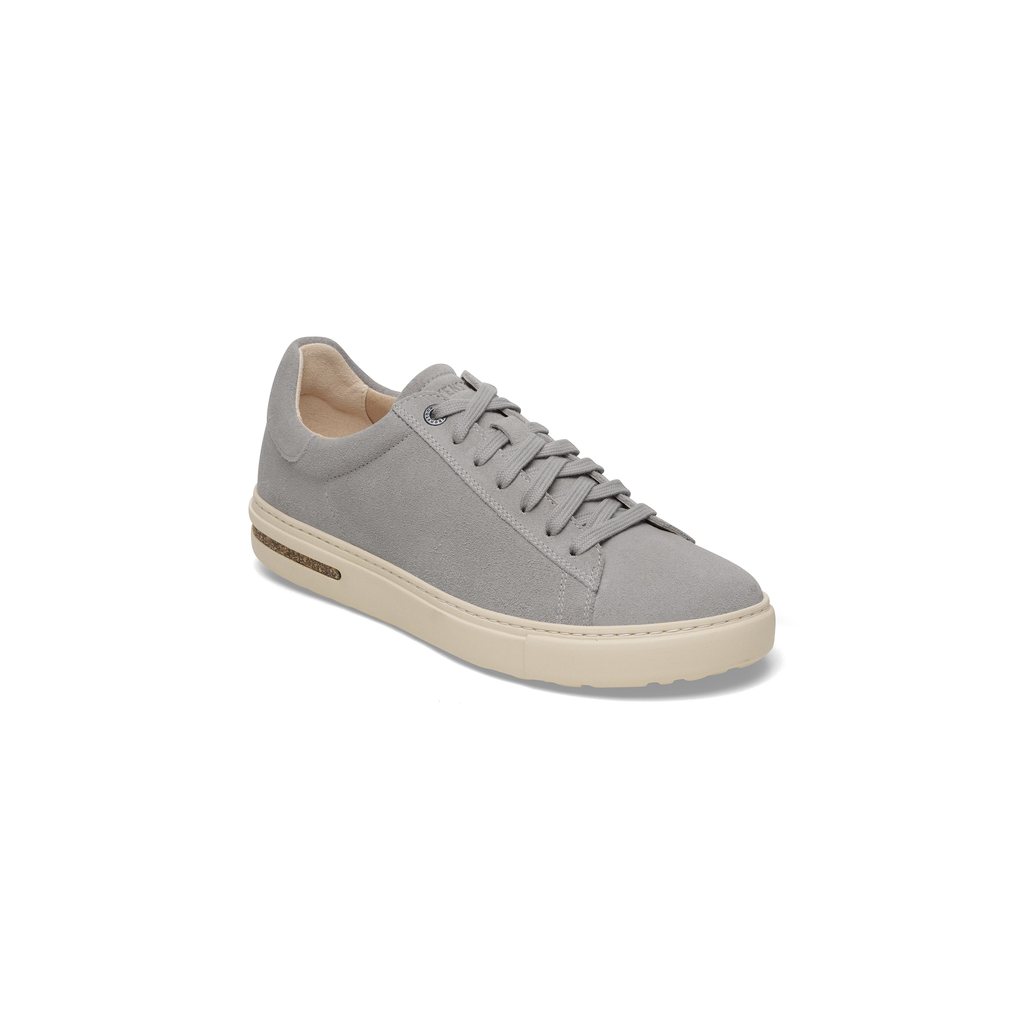 Bend Low Stone Coin Suede Leather Shoes