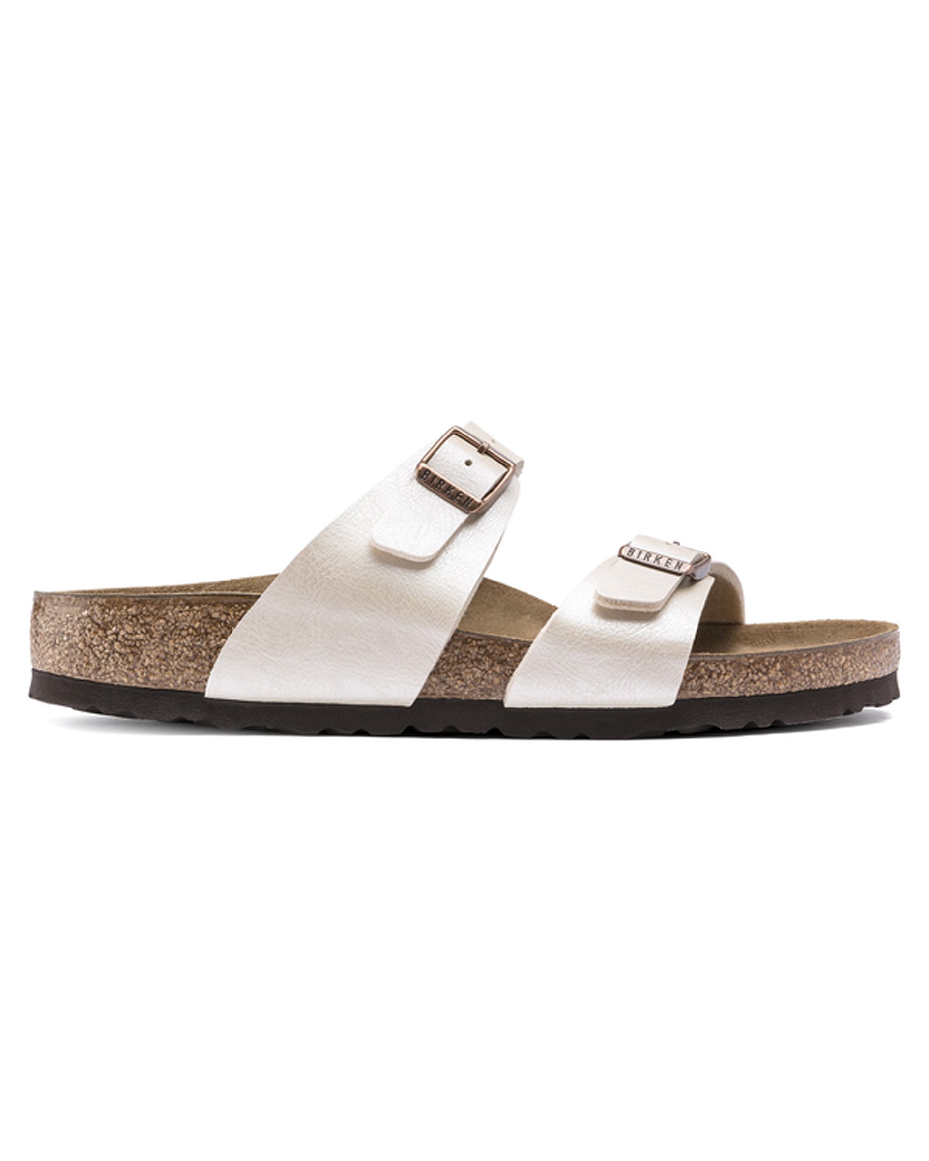 Sydney Graceful Pearl White Birko-Flor Sandals