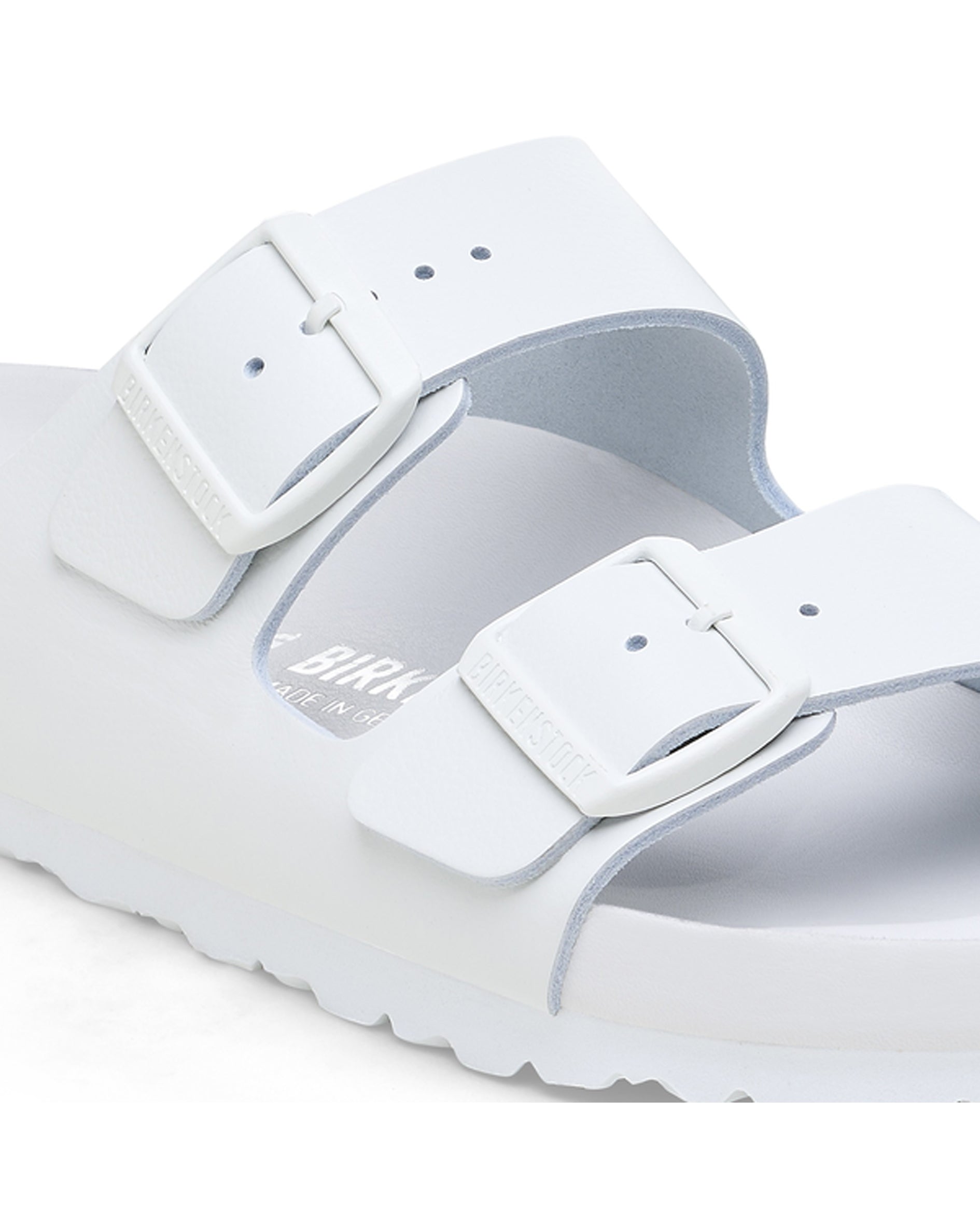 Arizona Exquisite White Leather Sandals