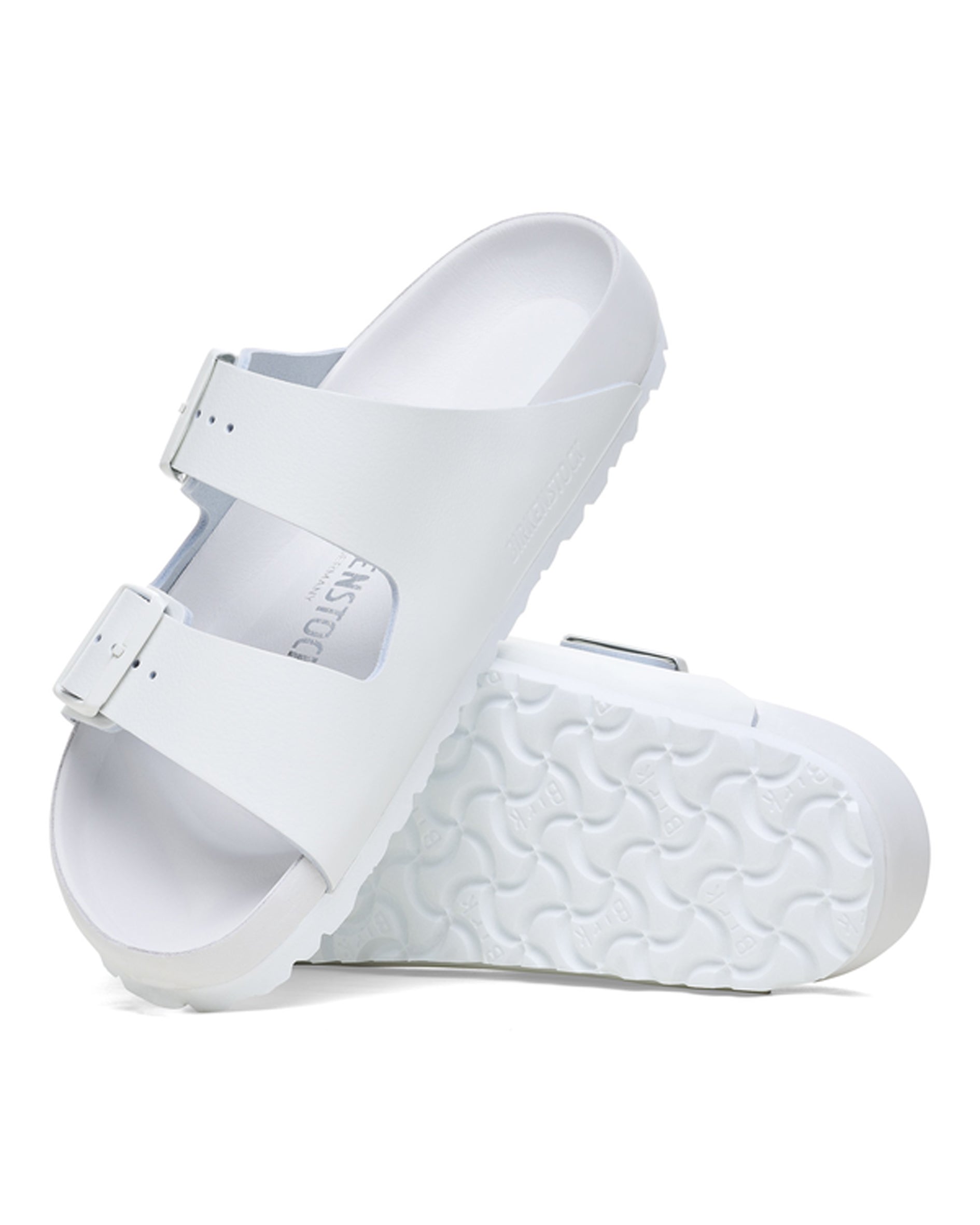 Arizona Exquisite White Leather Sandals