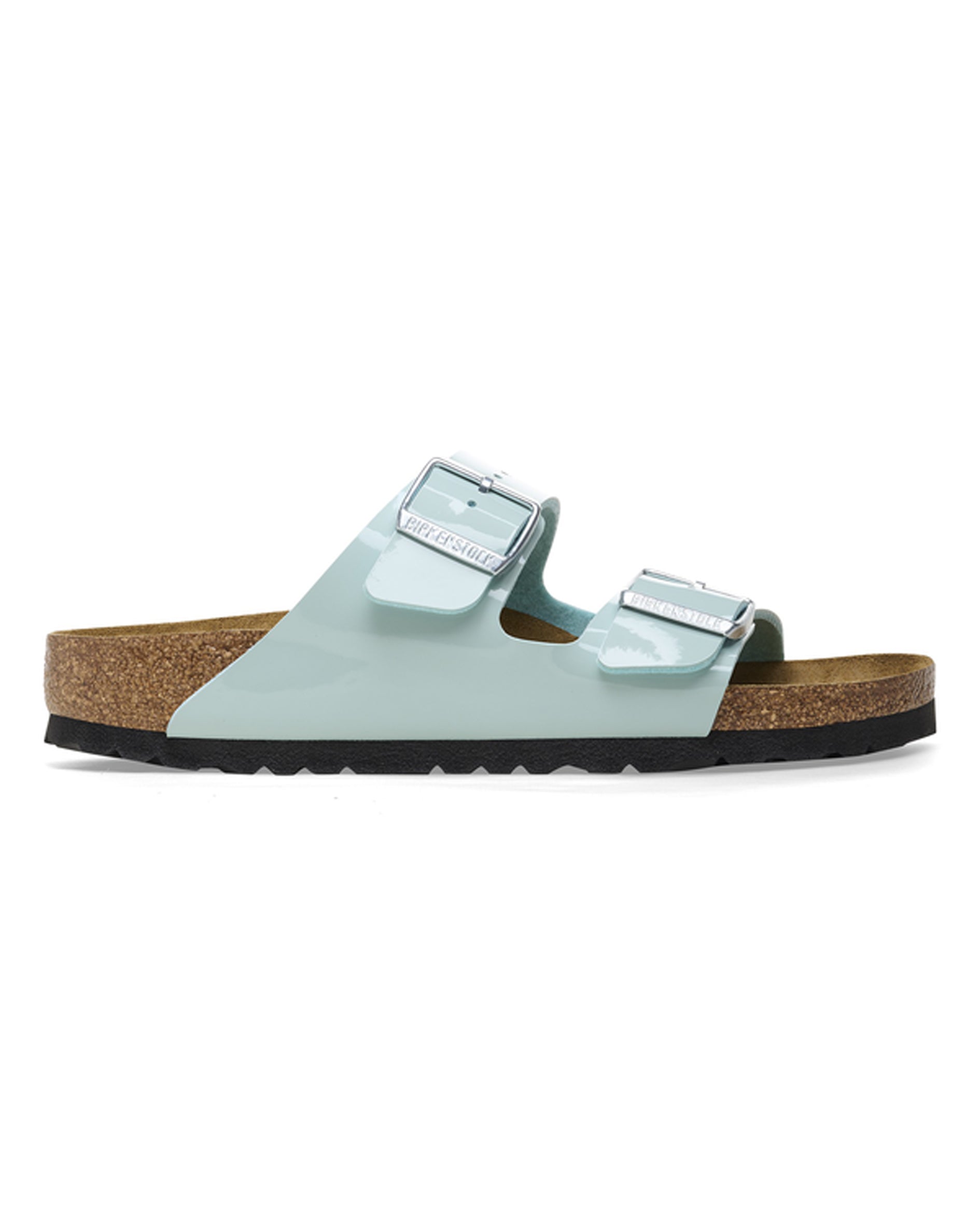 Arizona Patent Surf Green Birko-Flor Sandals