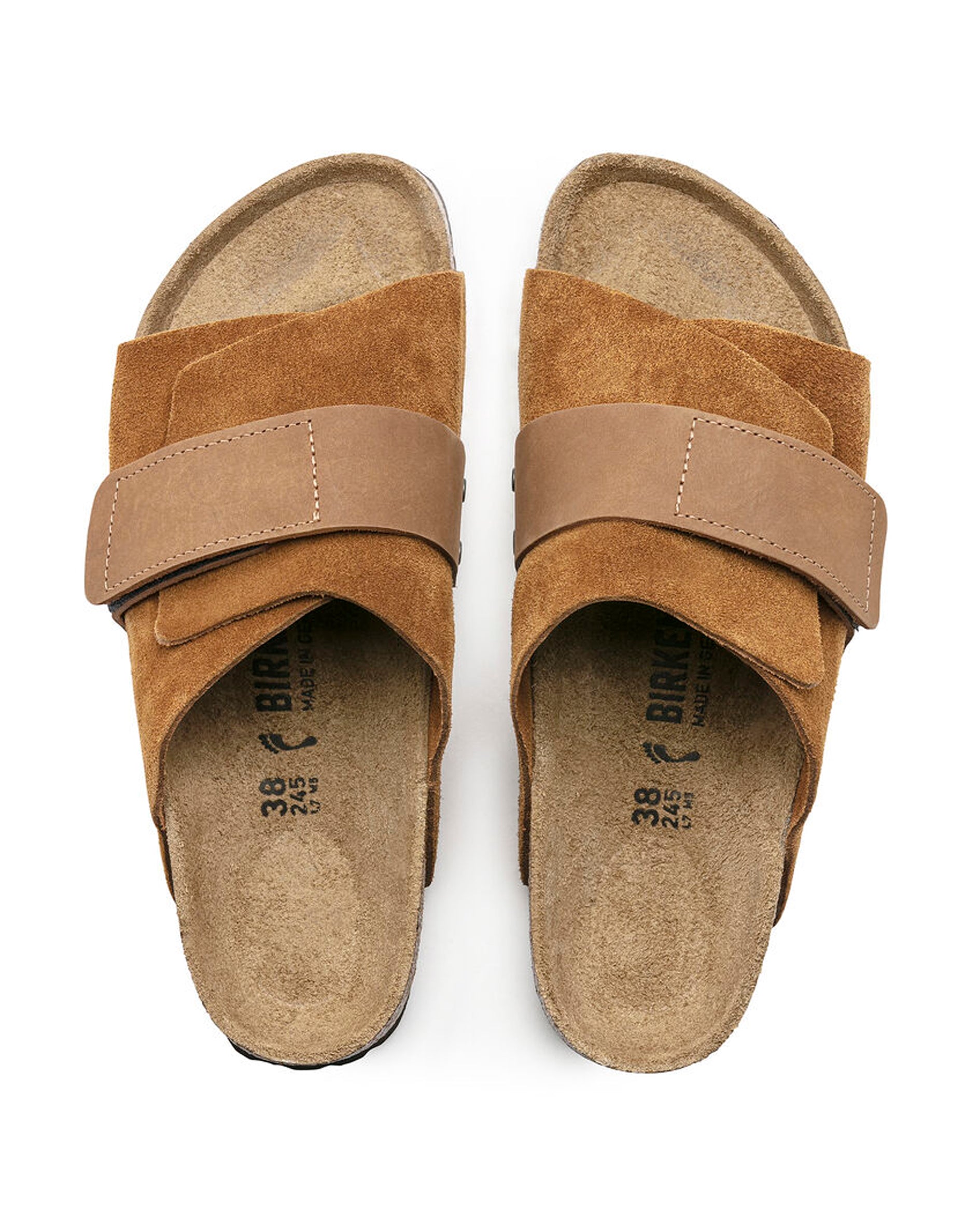 Kyoto Mink Suede Leather Sandals
