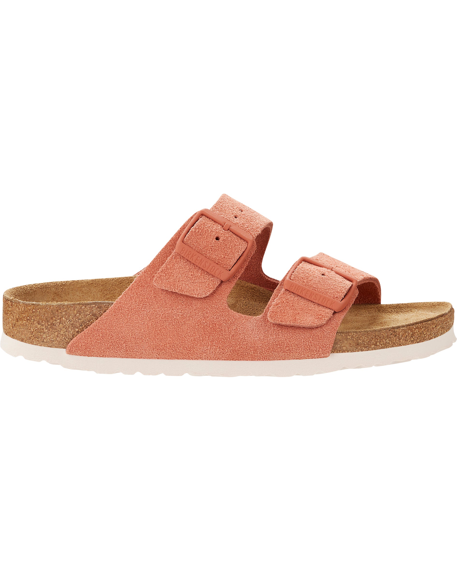 Arizona Soft Footbed Earth Red Suede Leather Sandals