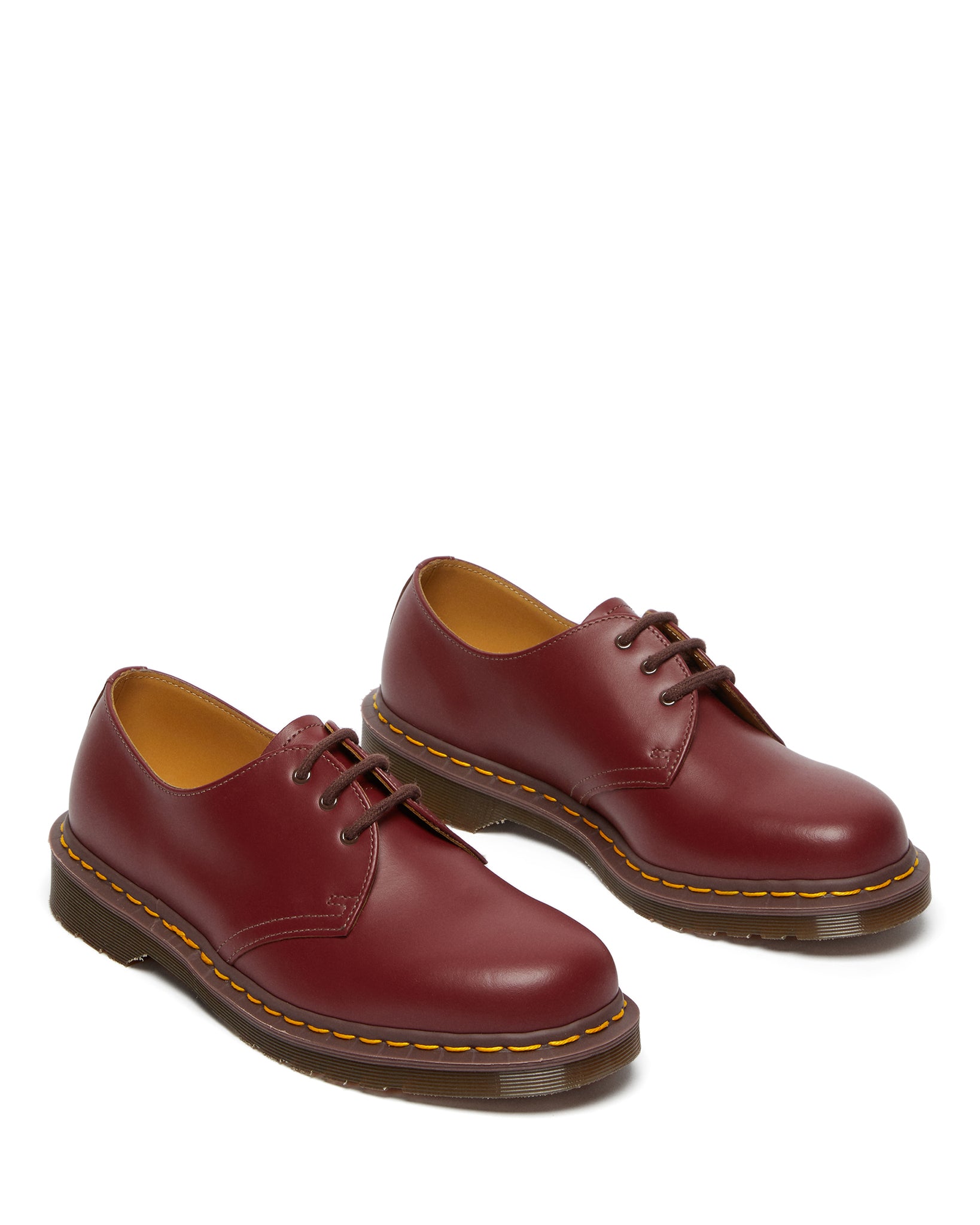 Made in England Vintage 1461 Oxblood Quilon Leather Shoes