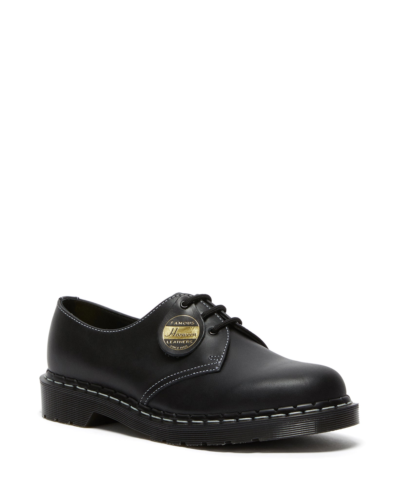 Made in England 1461 Black Cavalier Leather Shoes