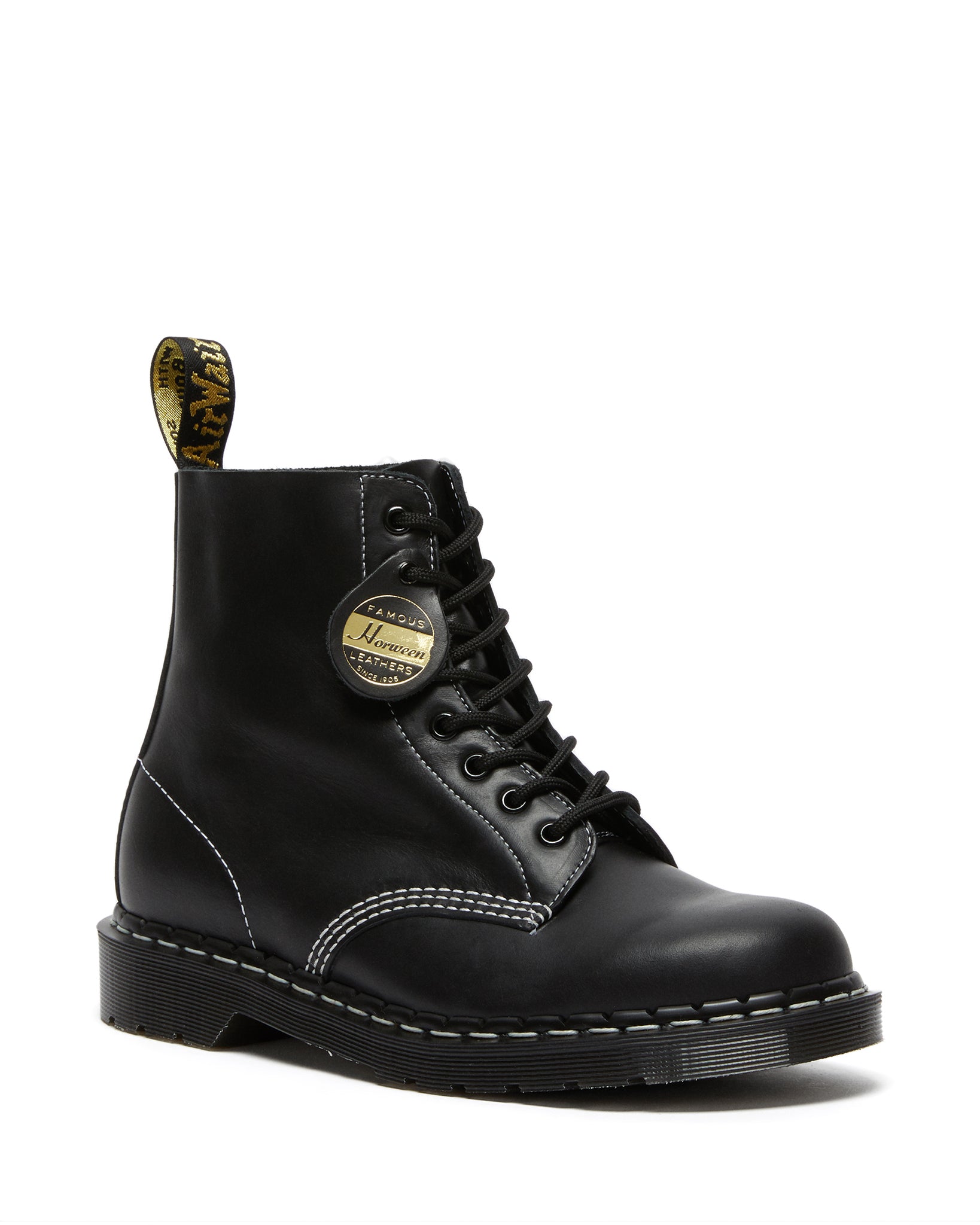 Made in England 1460 Pascal Black Cavalier Leather Boots