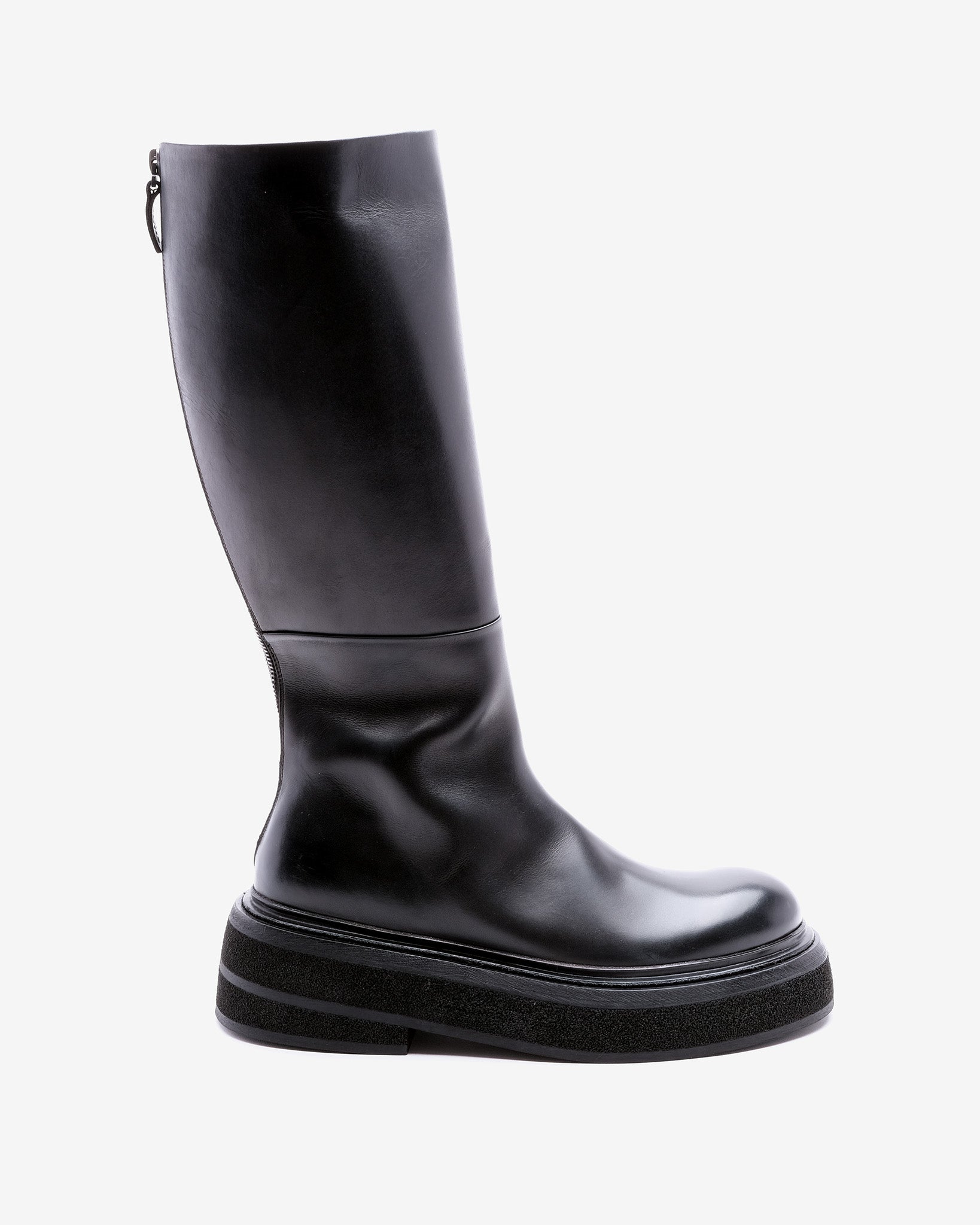 Zuccone MW6541 Black Leather Boots