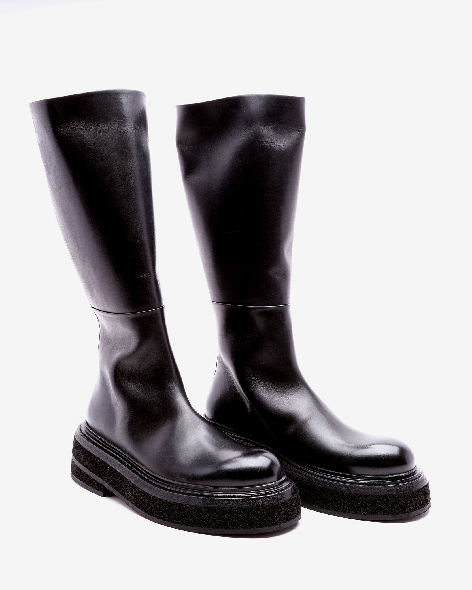 Zuccone MW6541 Black Leather Boots