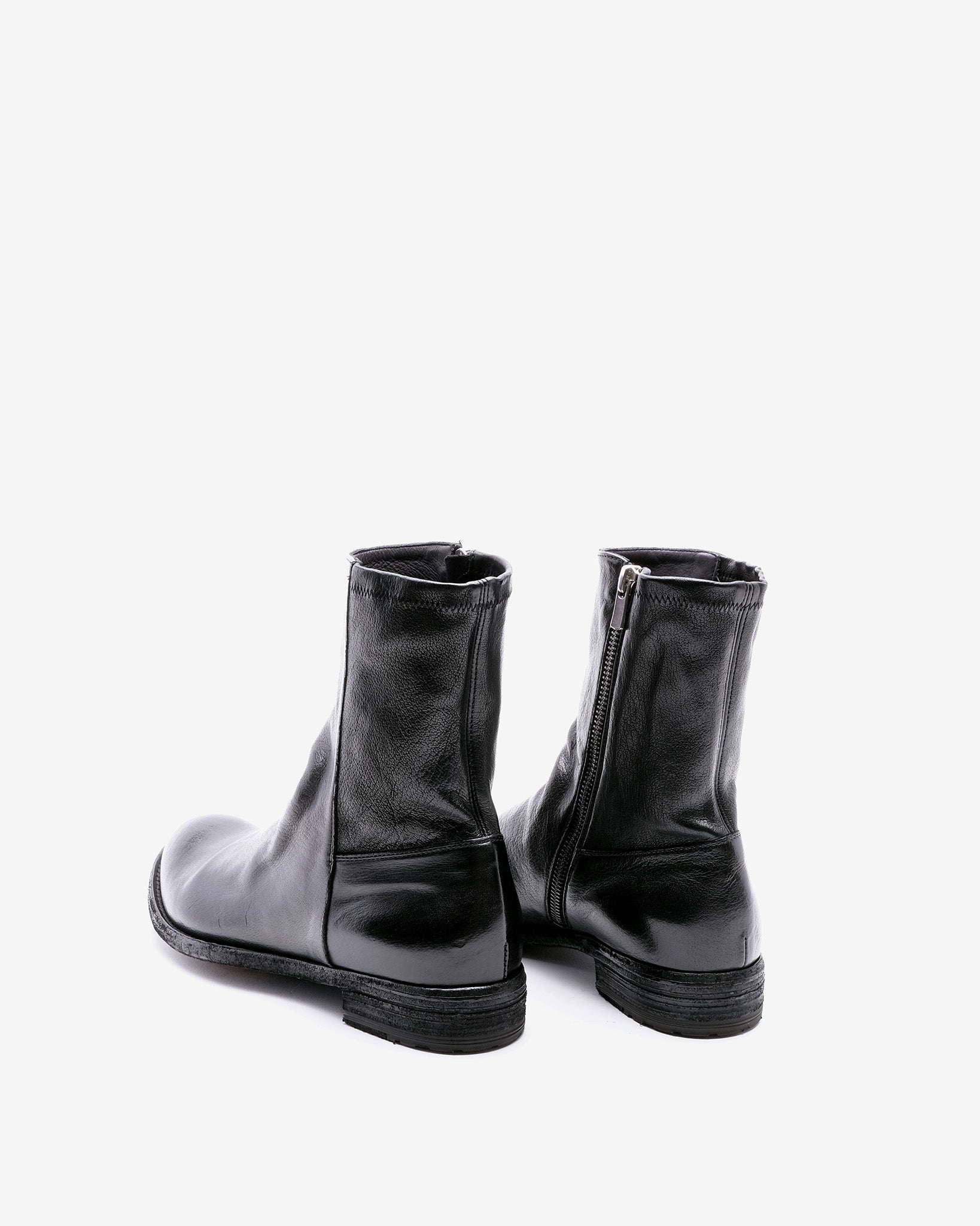 Lexikon 135 Ignis Stretch T. Nero Leather Boots