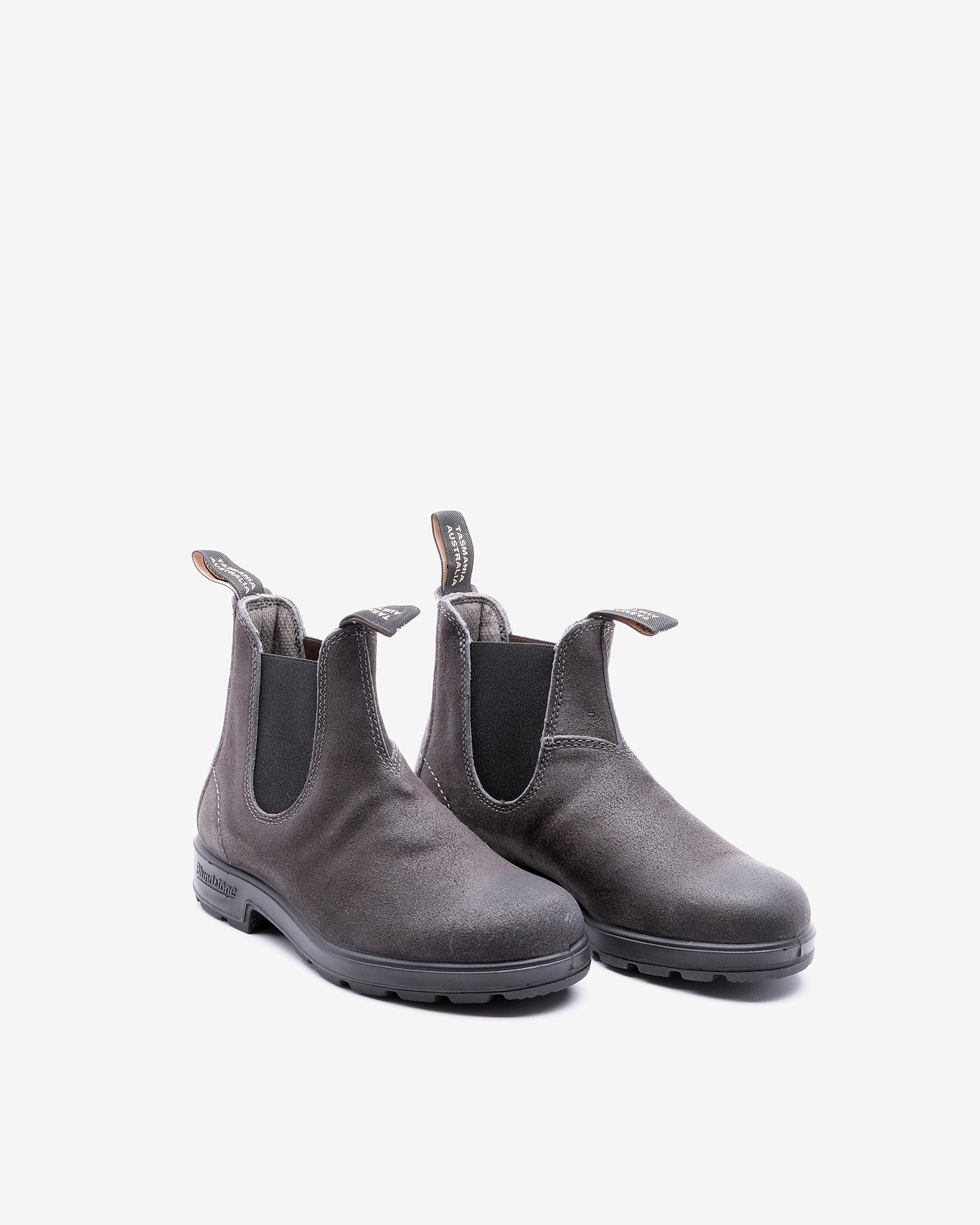 1910 Steel Grey Leather Boots