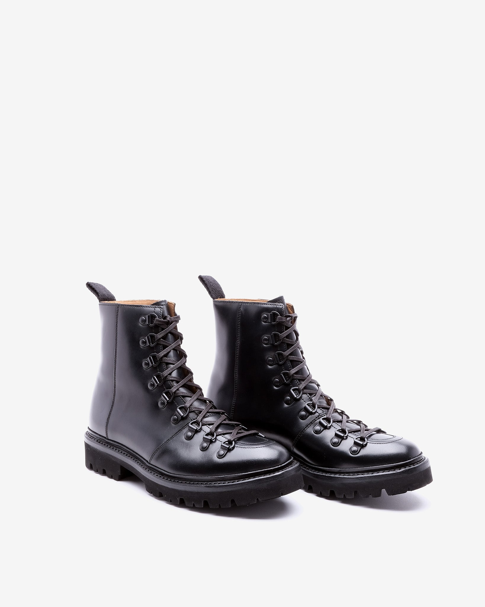 Nanette Black Colorado Leather Boots